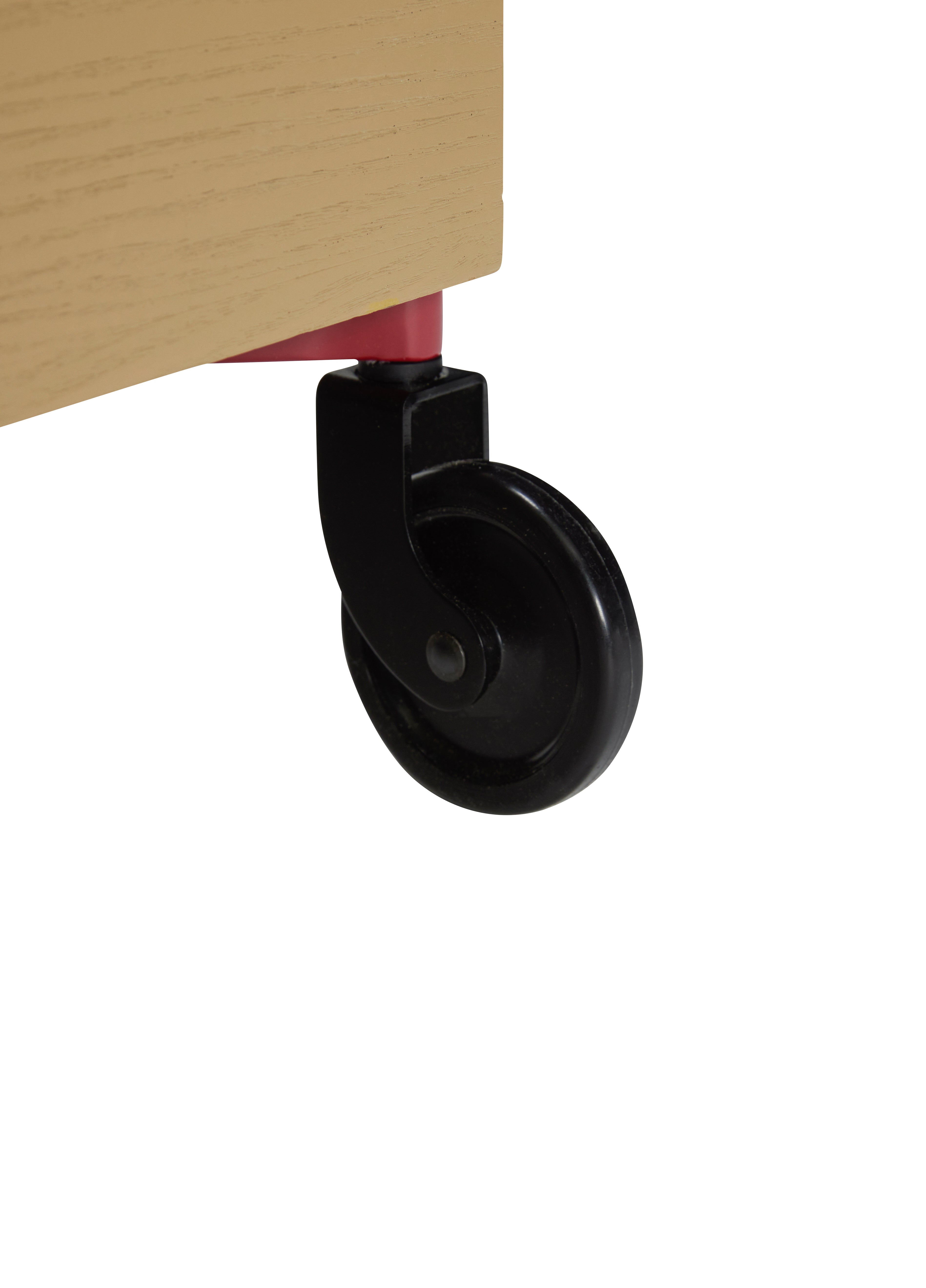 Fresh Rullebord Flerfarvet - 42x41xh68cm