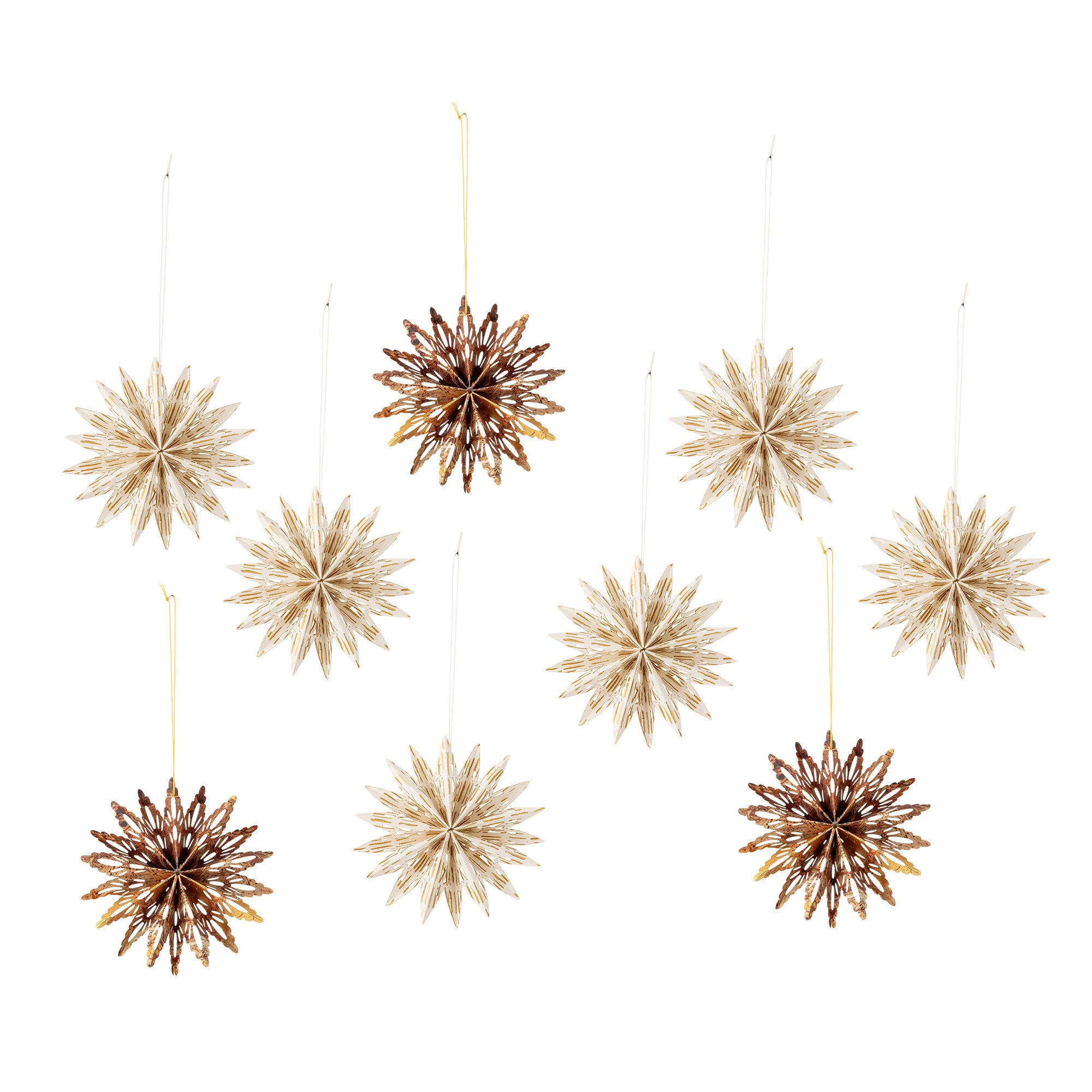 Bloomingville Star Ornament, Natur, FSC® Mix, Papir