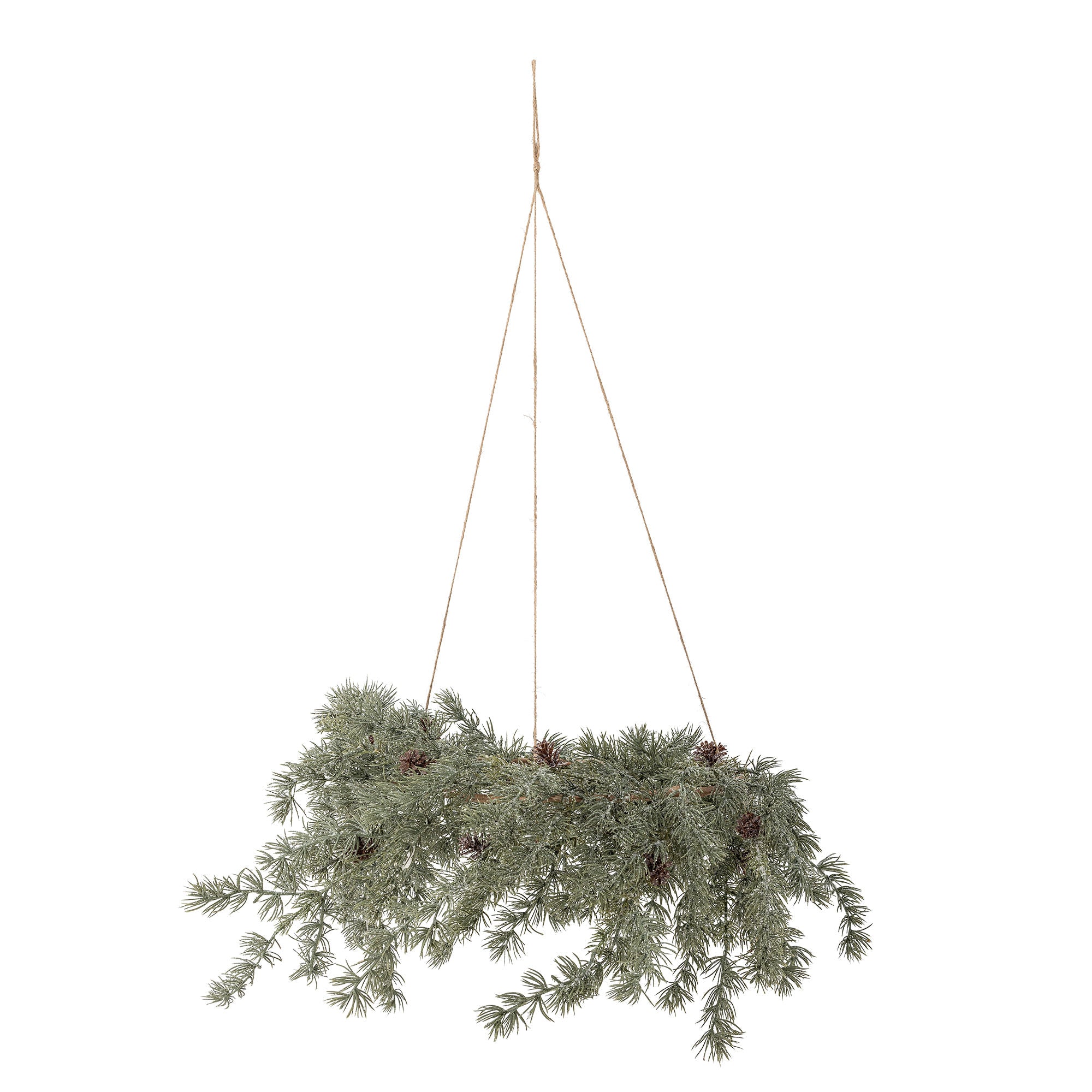 Bloomingville Cedar Krans, Grøn, Kunstige Blomster