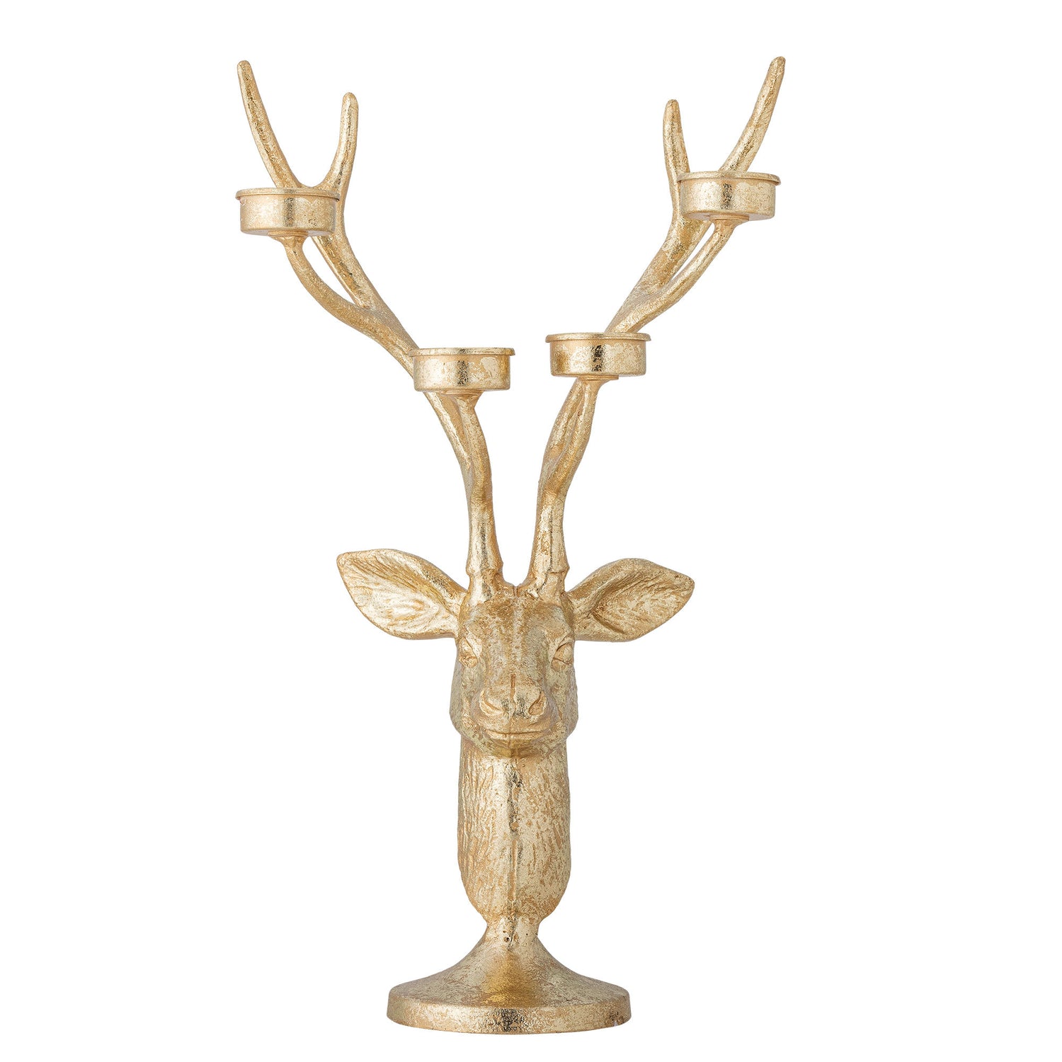 Bloomingville Kanei Fyrfadsstage, Guld, Metal