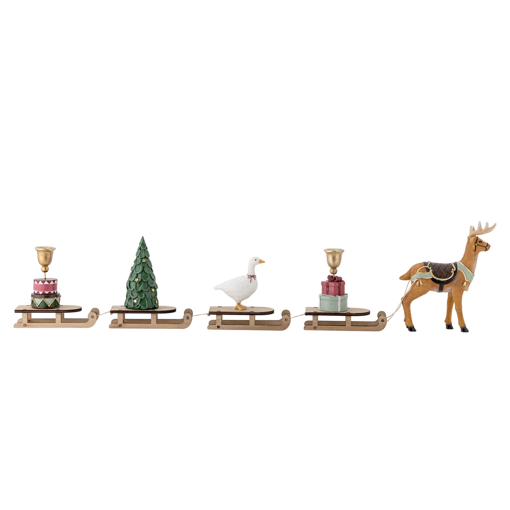 Bloomingville Dasher Deko, Grøn, Polyresin