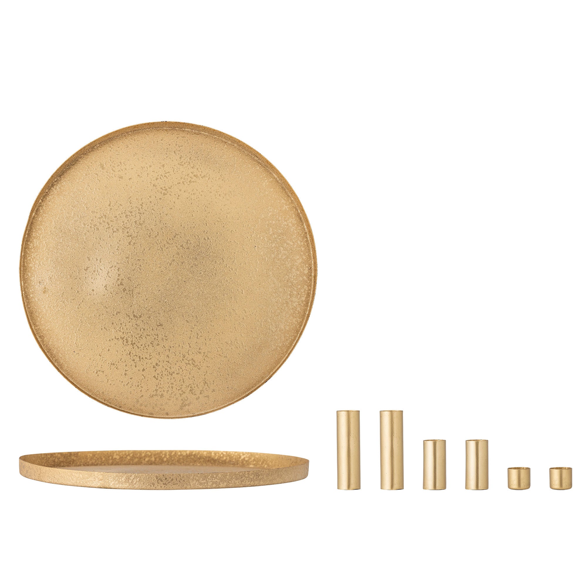 Bloomingville Maxime Lysestage, Guld, Metal
