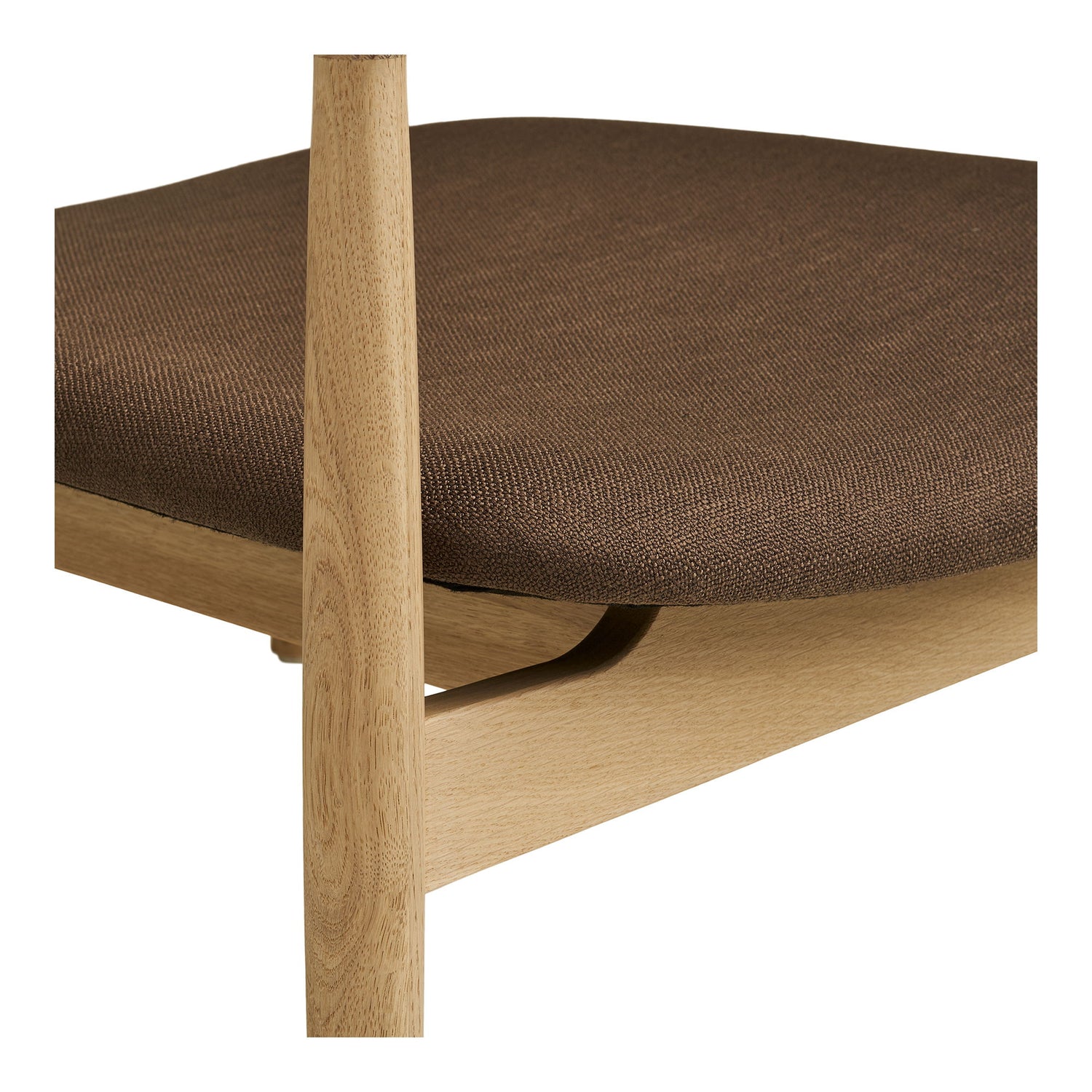 Olvera Loungestol - Loungestol, egetræ, natur/brun HN1084