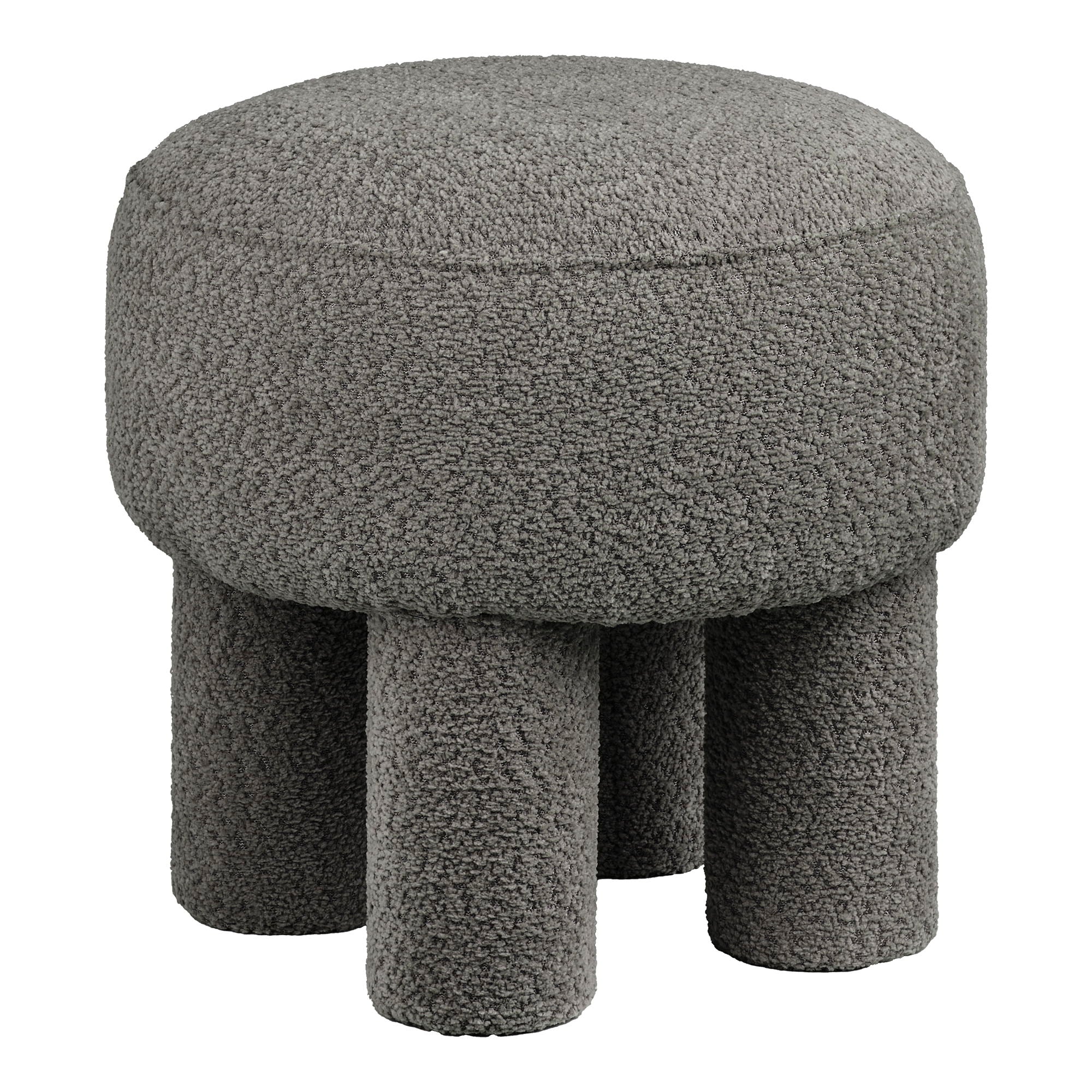 Canberra Puf - Puf, koksgrå ø43x43 cm, HN1312