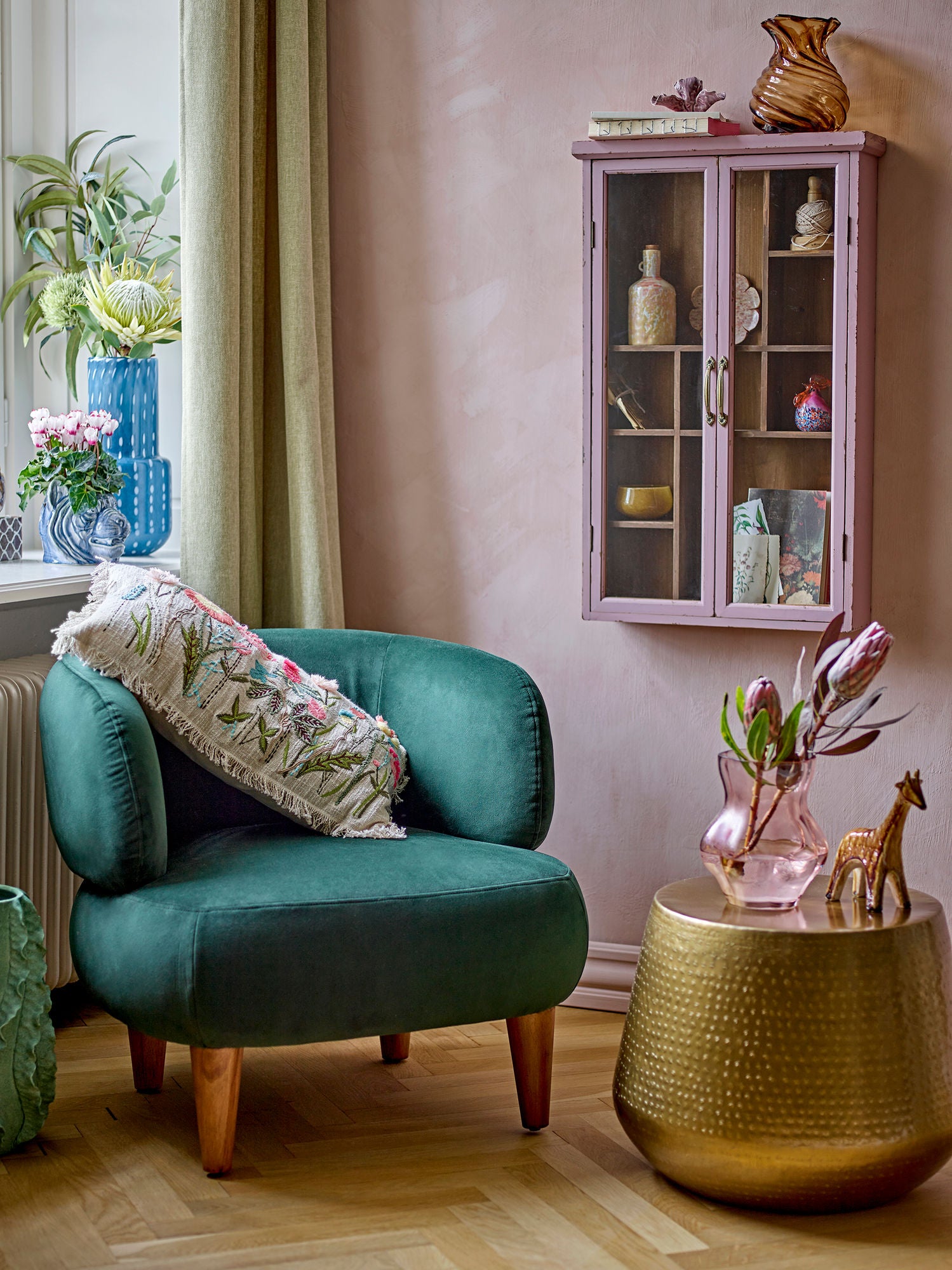 Creative Collection Avola Sofabord, Brass, Metal