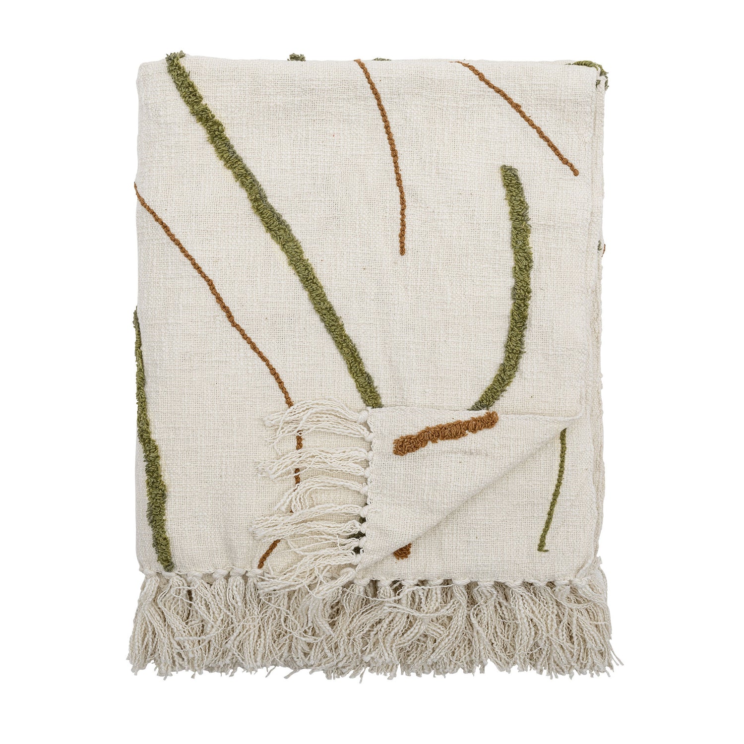 Bloomingville Osasio Plaid, Grøn, Bomuld OEKO-TEX®