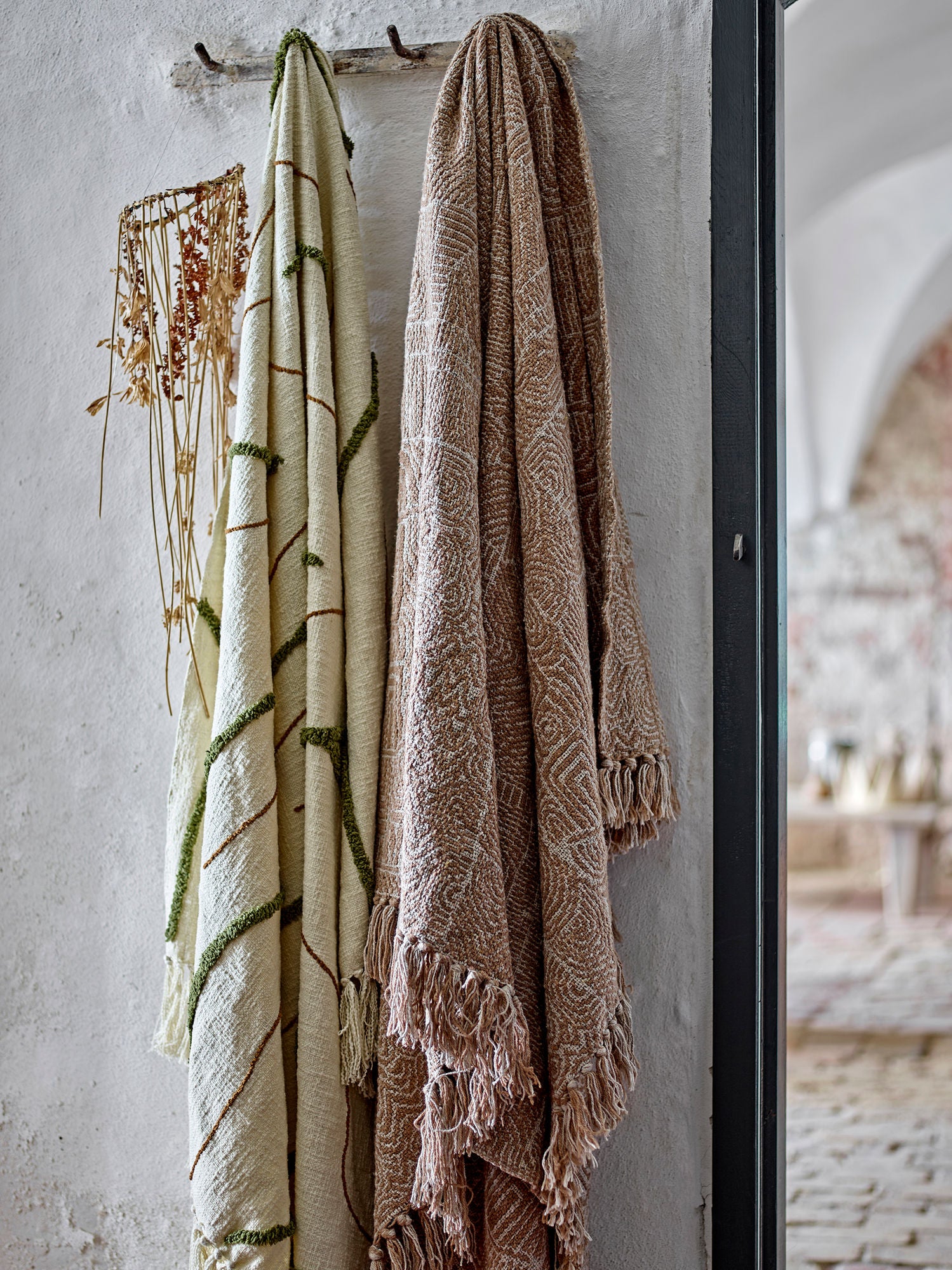 Bloomingville Osasio Plaid, Grøn, Bomuld OEKO-TEX®