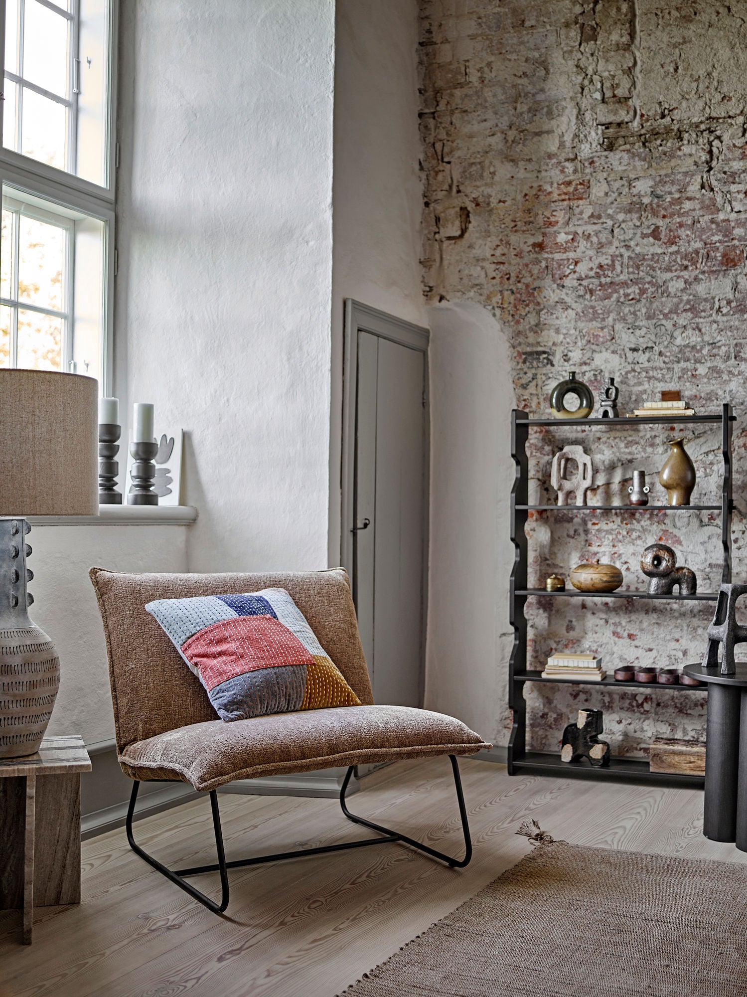 Bloomingville Montanaro Pude, Orange, Bomuld