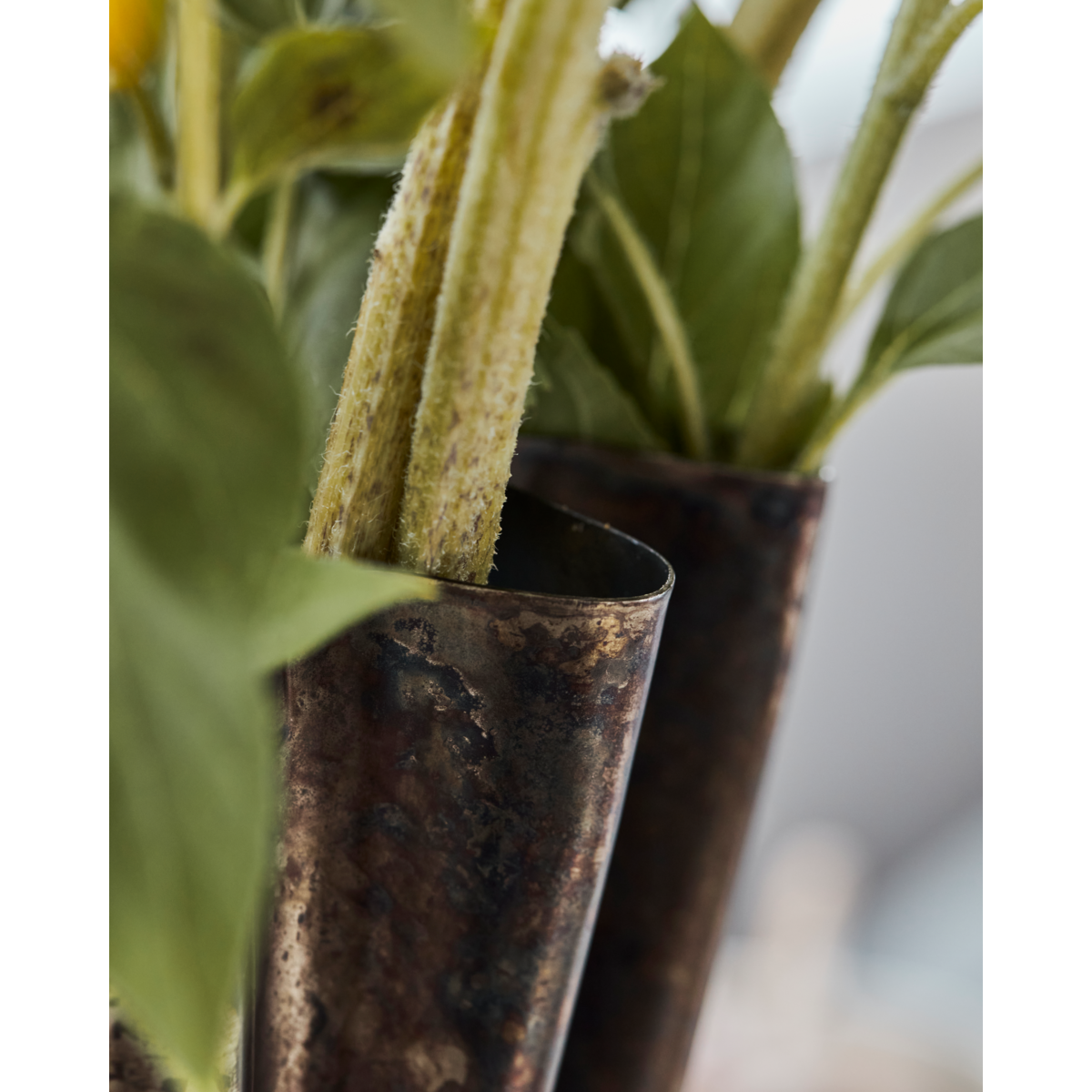 Vase, HDFlood, Antik brun