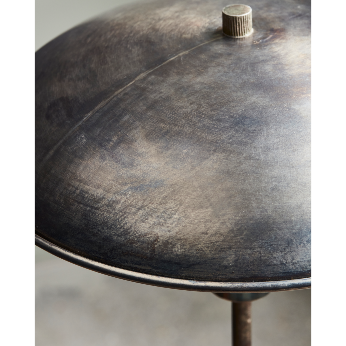 Bordlampe, HDBoston, Antik brun