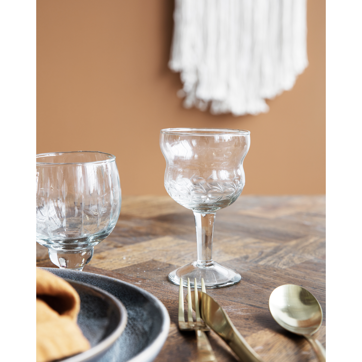 House Doctor - Rødvinsglas, HDVintage, Klar