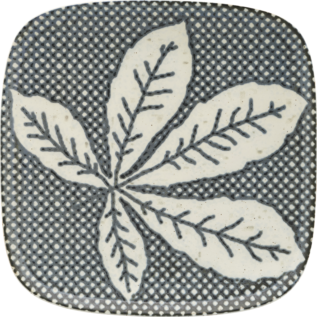 Tallerken, HDChestnut, Grå;Blå