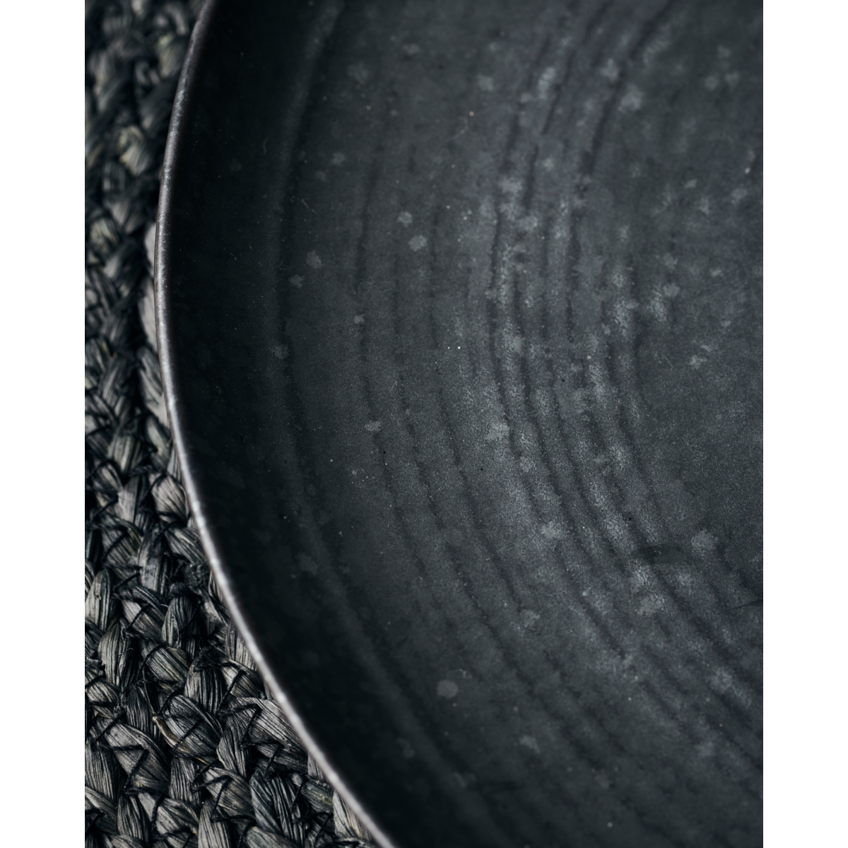 Middagstallerken, HDPion, Sort;Brun