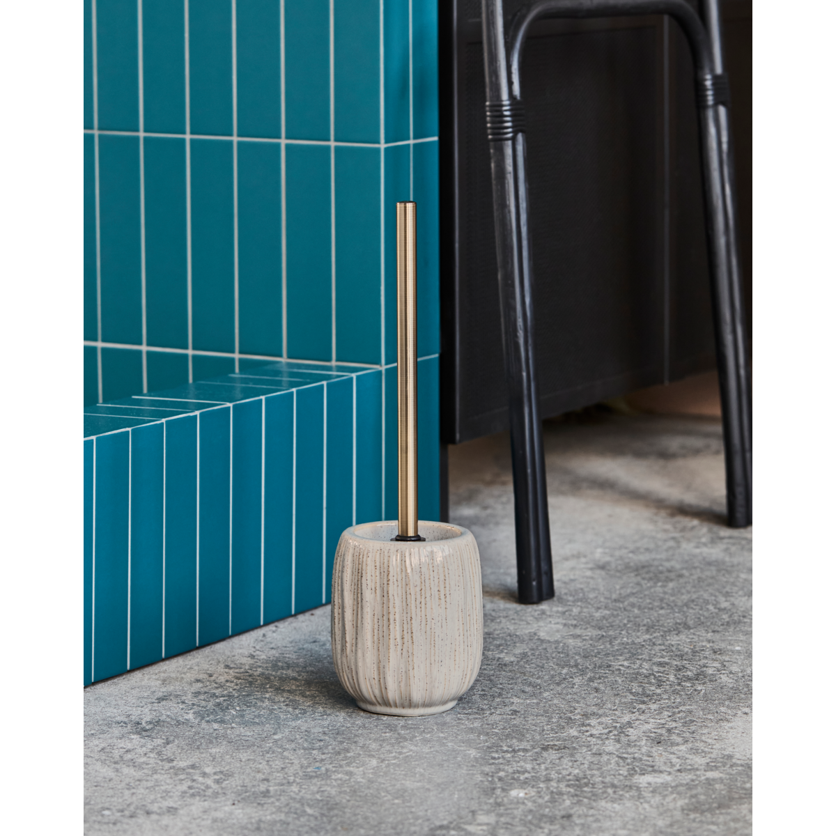 Toiletbørste, HDDeco, Råhvid