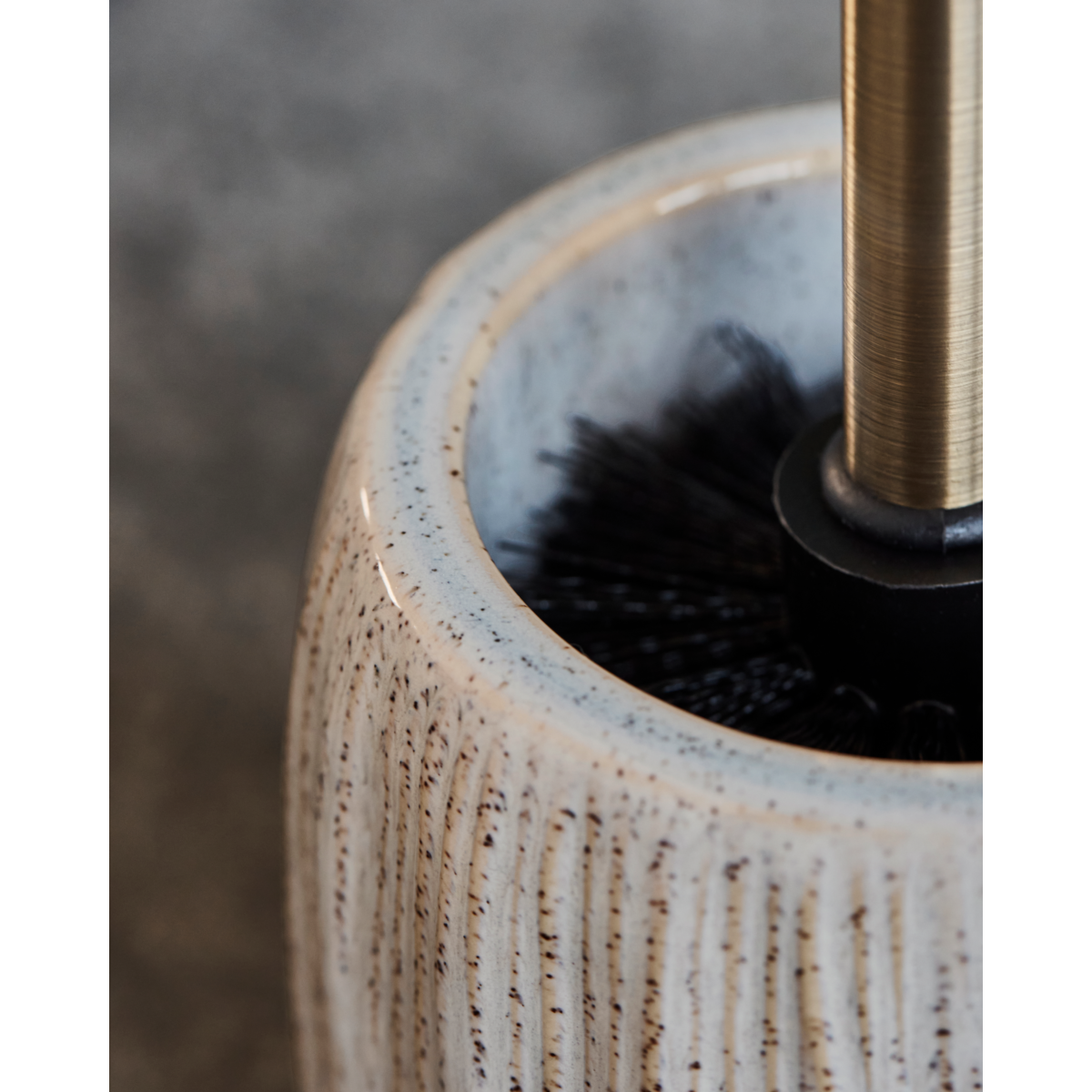 Toiletbørste, HDDeco, Råhvid