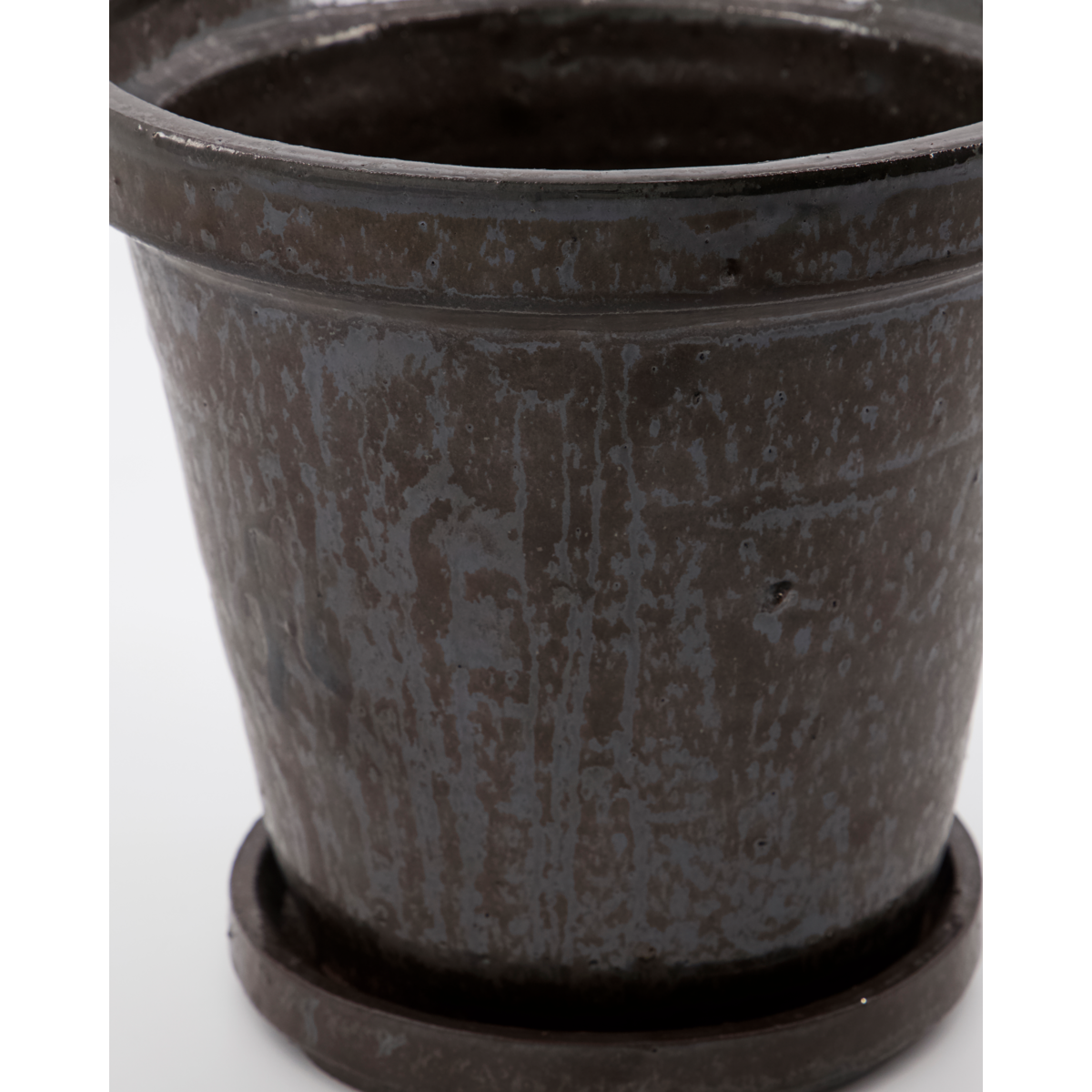 Urtepotte med underskål, HDFlower, Brun