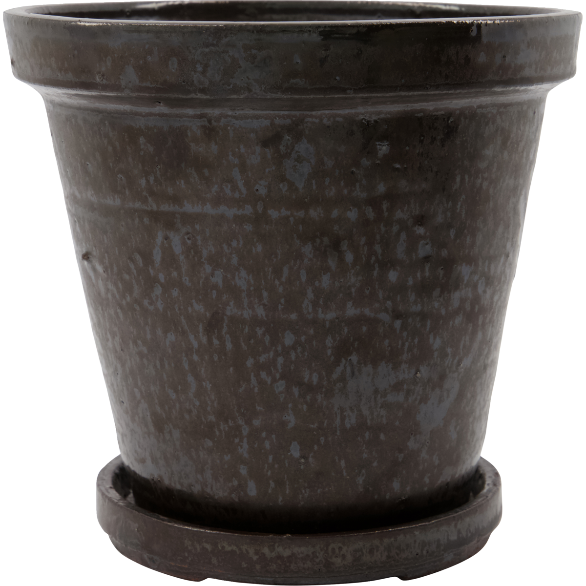 Urtepotte med underskål, HDFlower, Brun