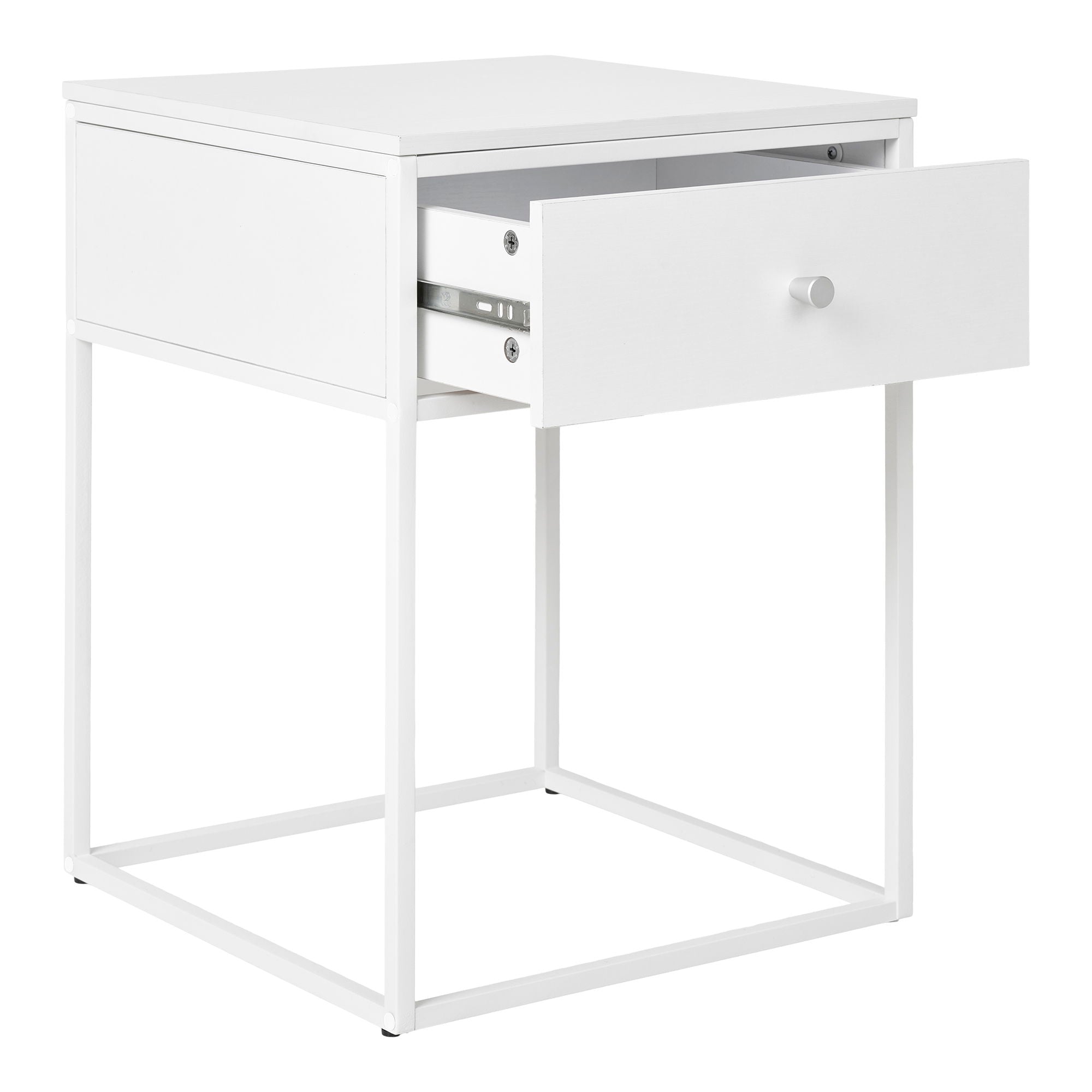 hvidt stel 40x40x55 cm