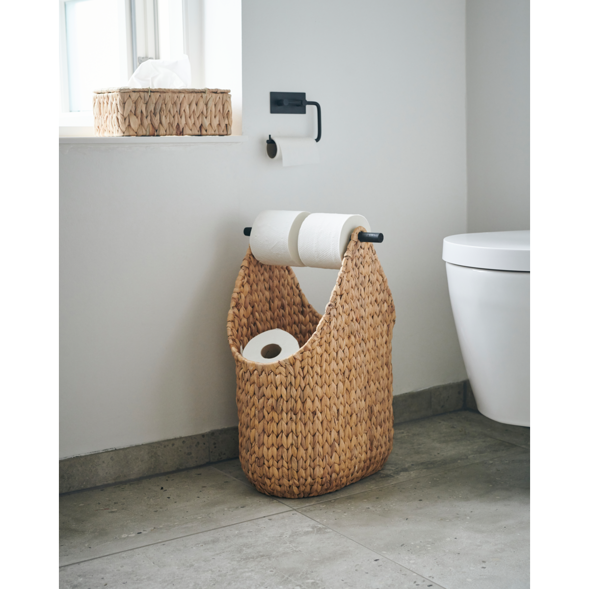 Toiletpapirholder, HDPaper, Natural