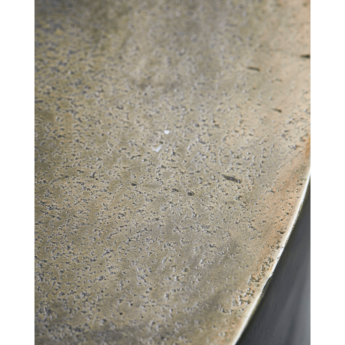 Sofabord, HDRota, Antik messing h: 50 cm, dia: 50 cm