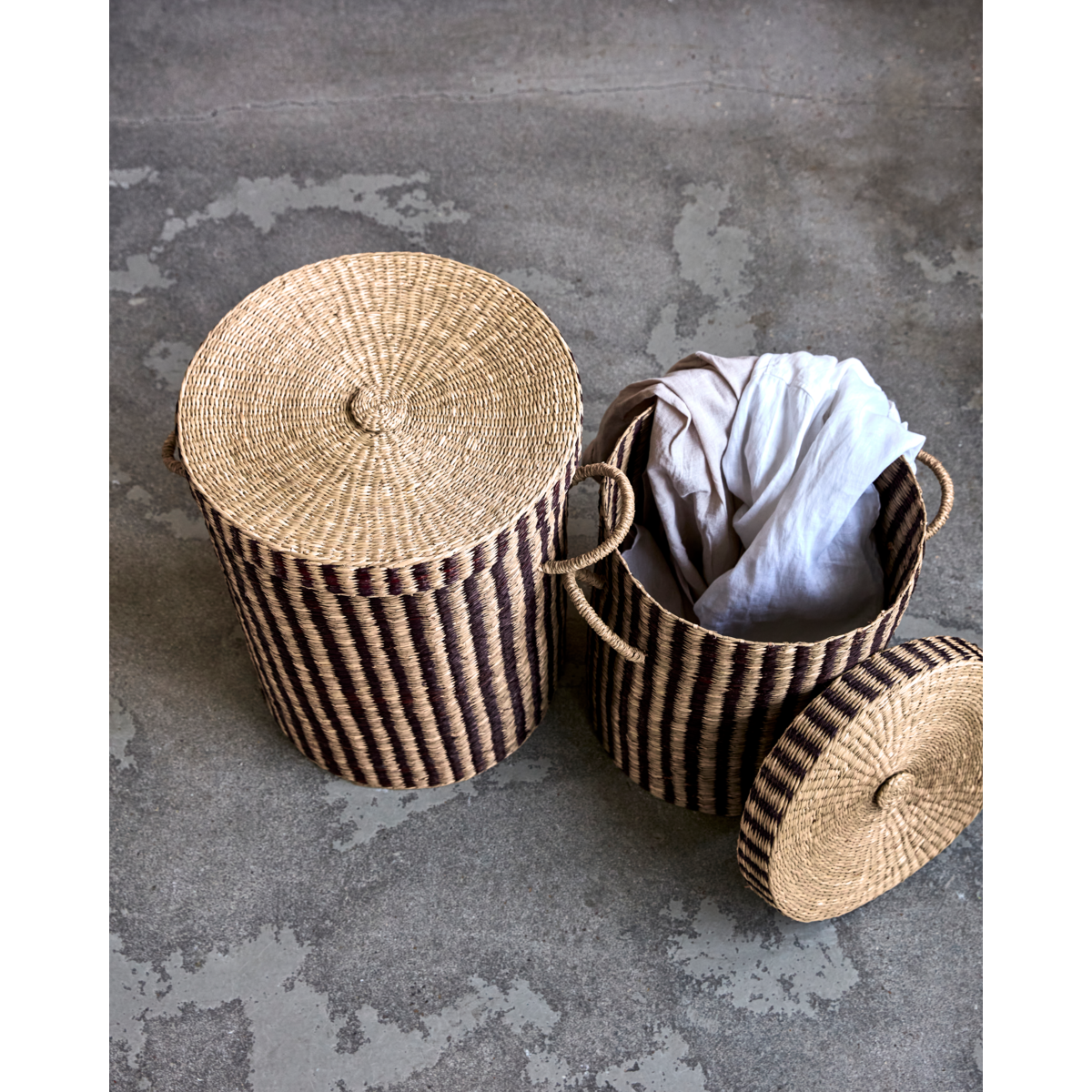 Vasketøjskurve, HDLaundry, Natur;Brun