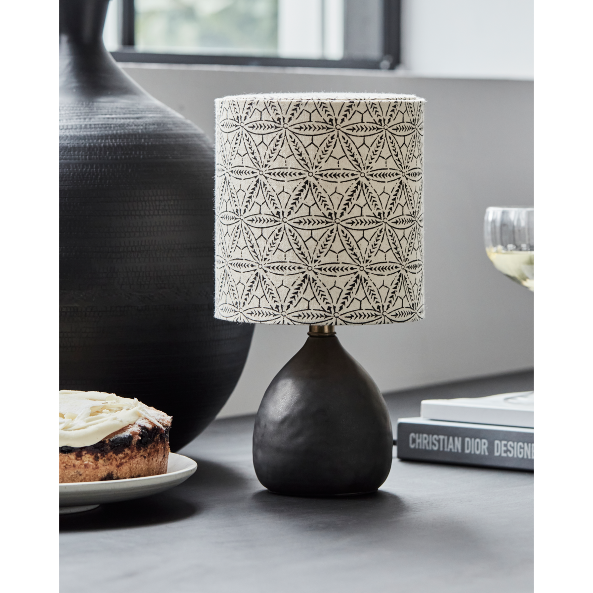 Bordlampe, HDFlores, Sort