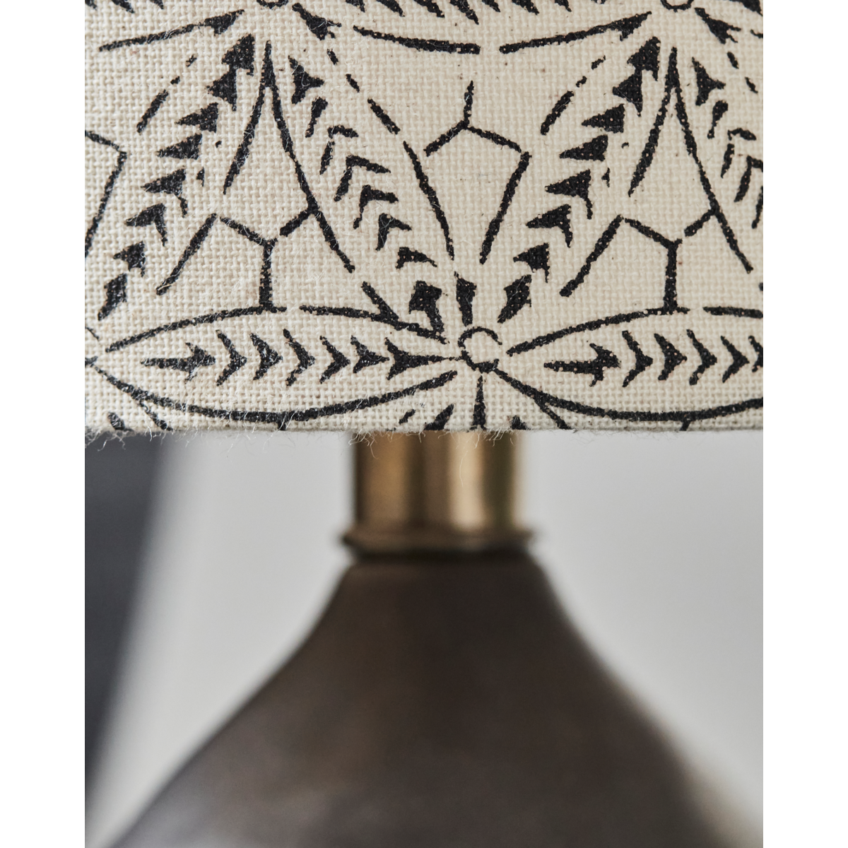 Bordlampe, HDFlores, Sort