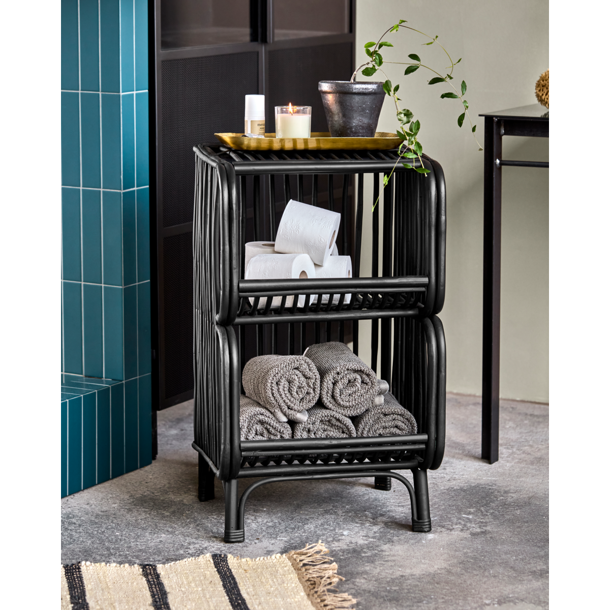 Sidebord, HDShelf, Sort