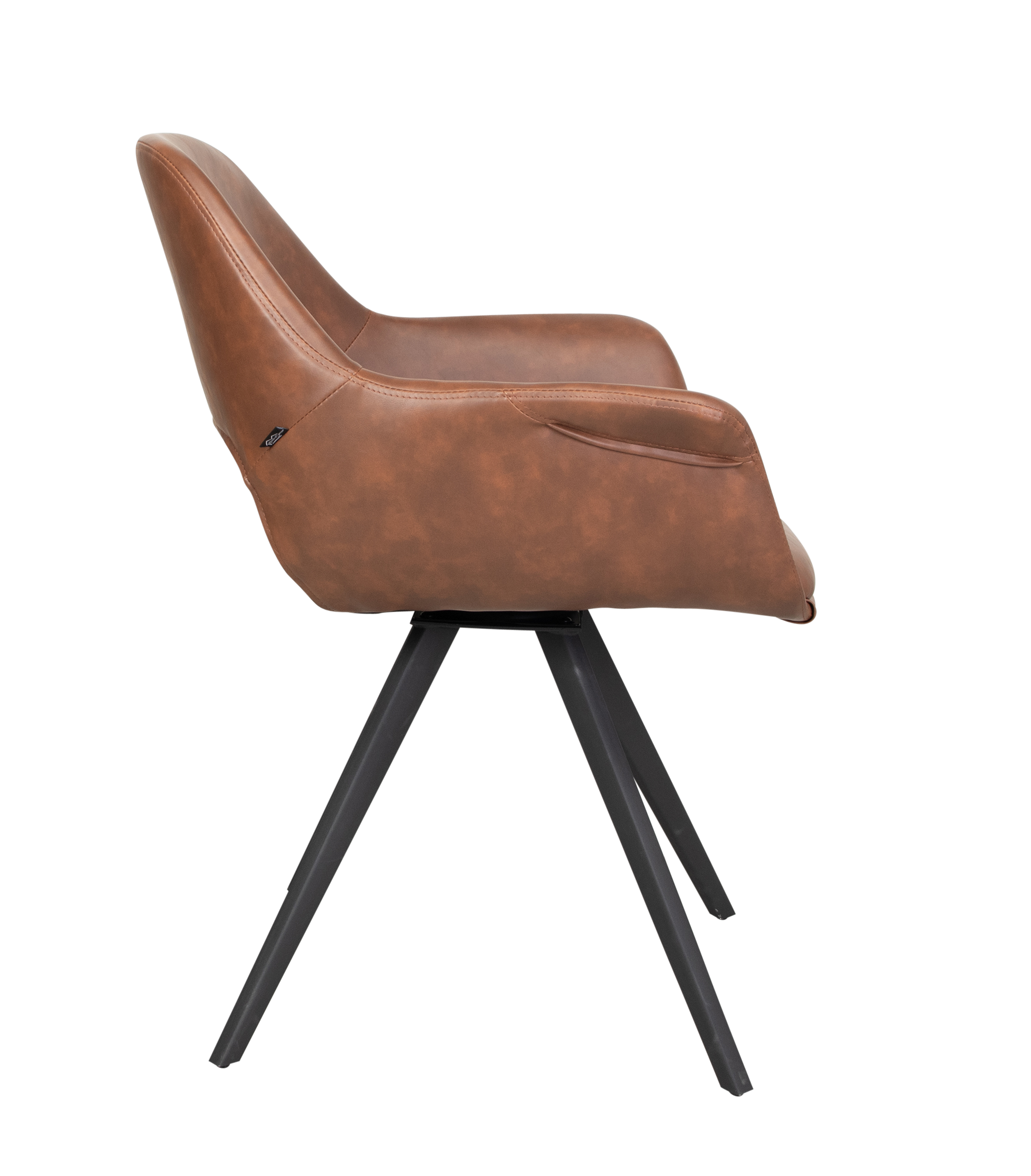 Spisebordsstol Fenja Cognac PU