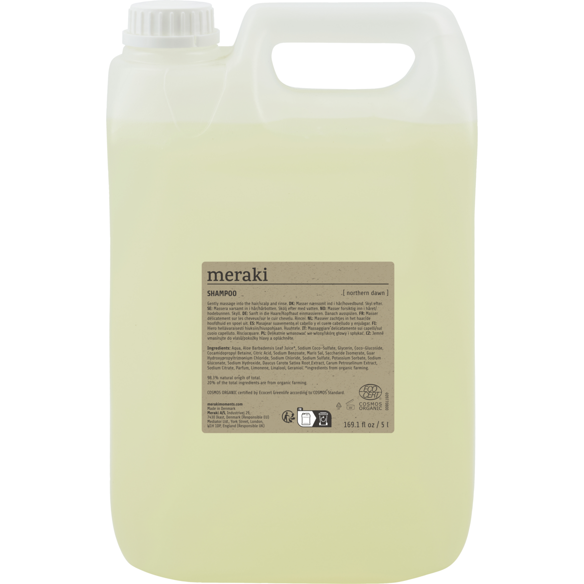 Shampoo, Northern dawn, refill 5 liter