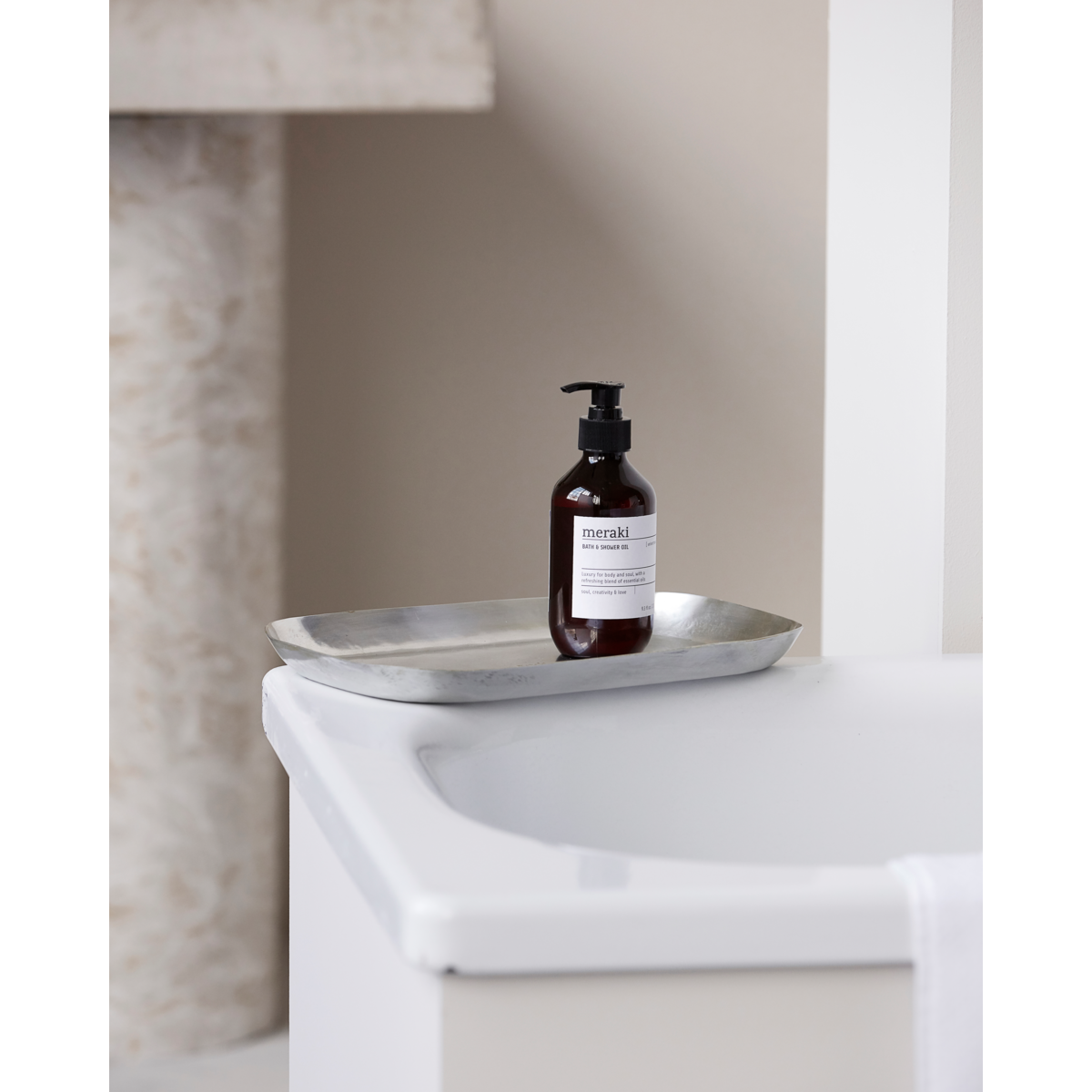 Bath & Shower oil, Velvet mood, Brun