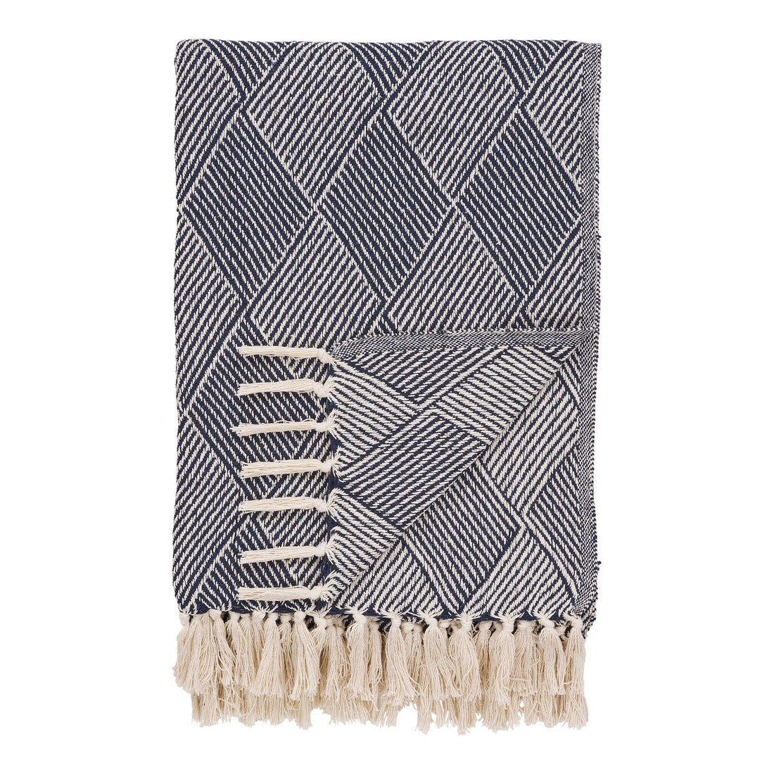 Plaid, blå<br>130x180 cm