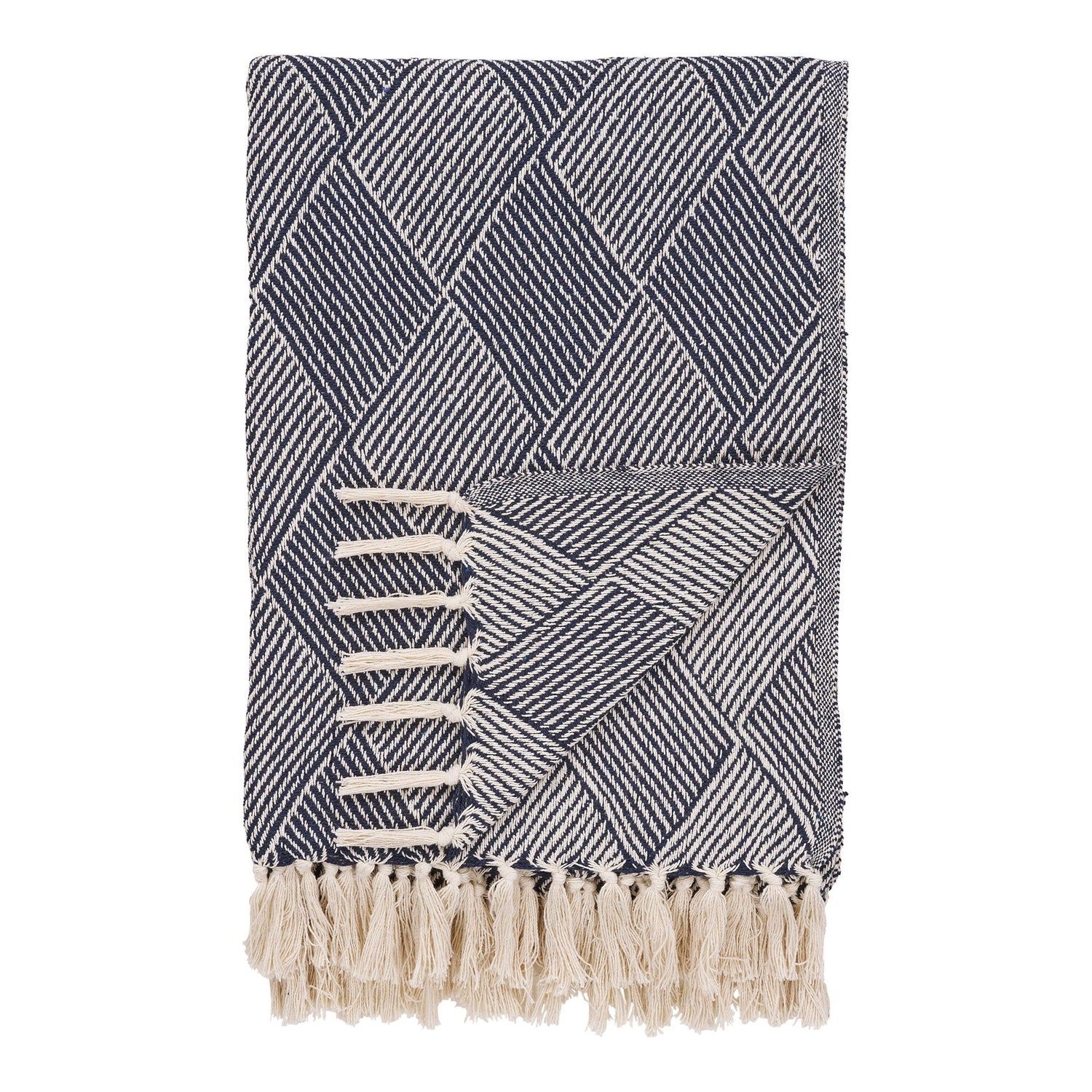 Plaid, blå<br>130x180 cm