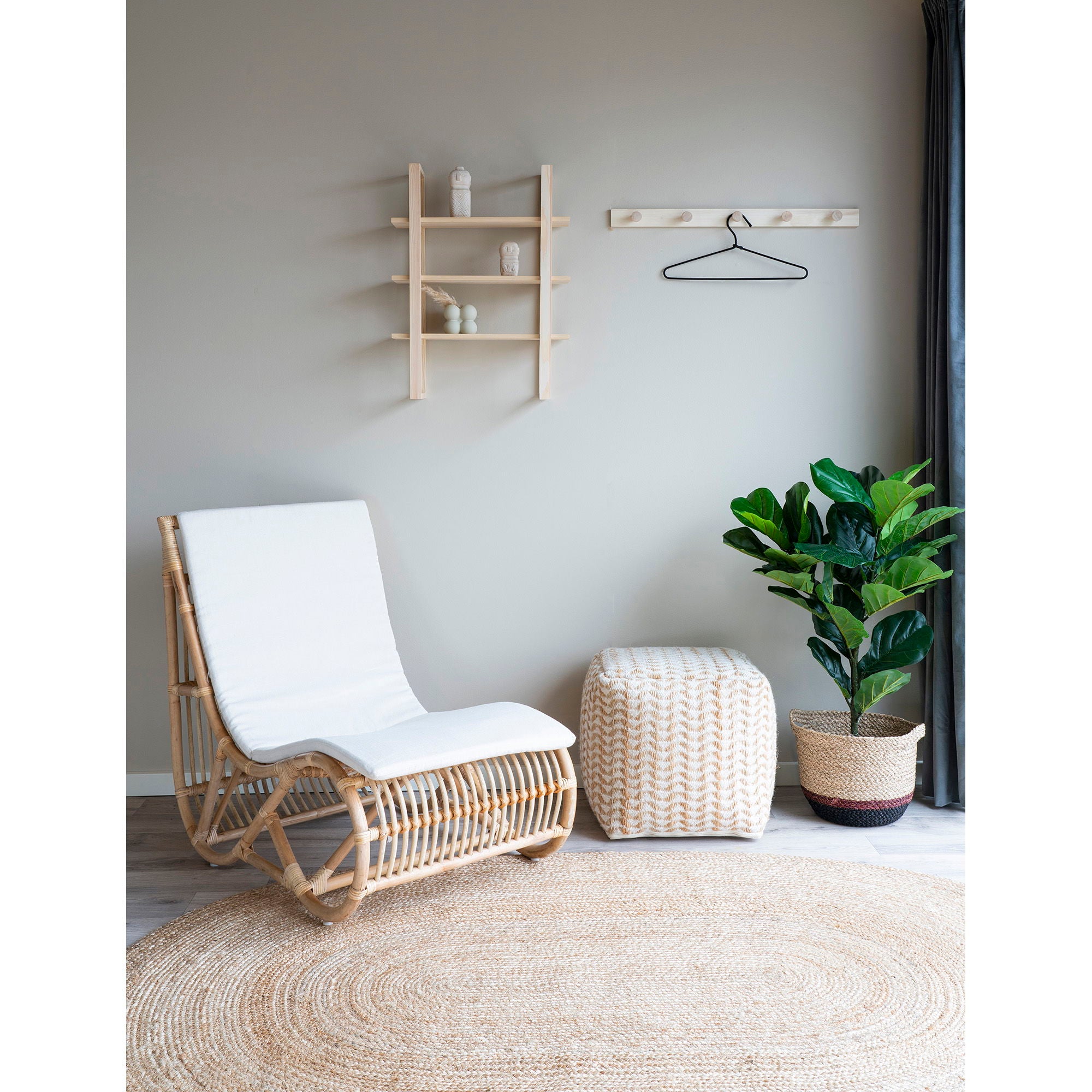 flettet jute