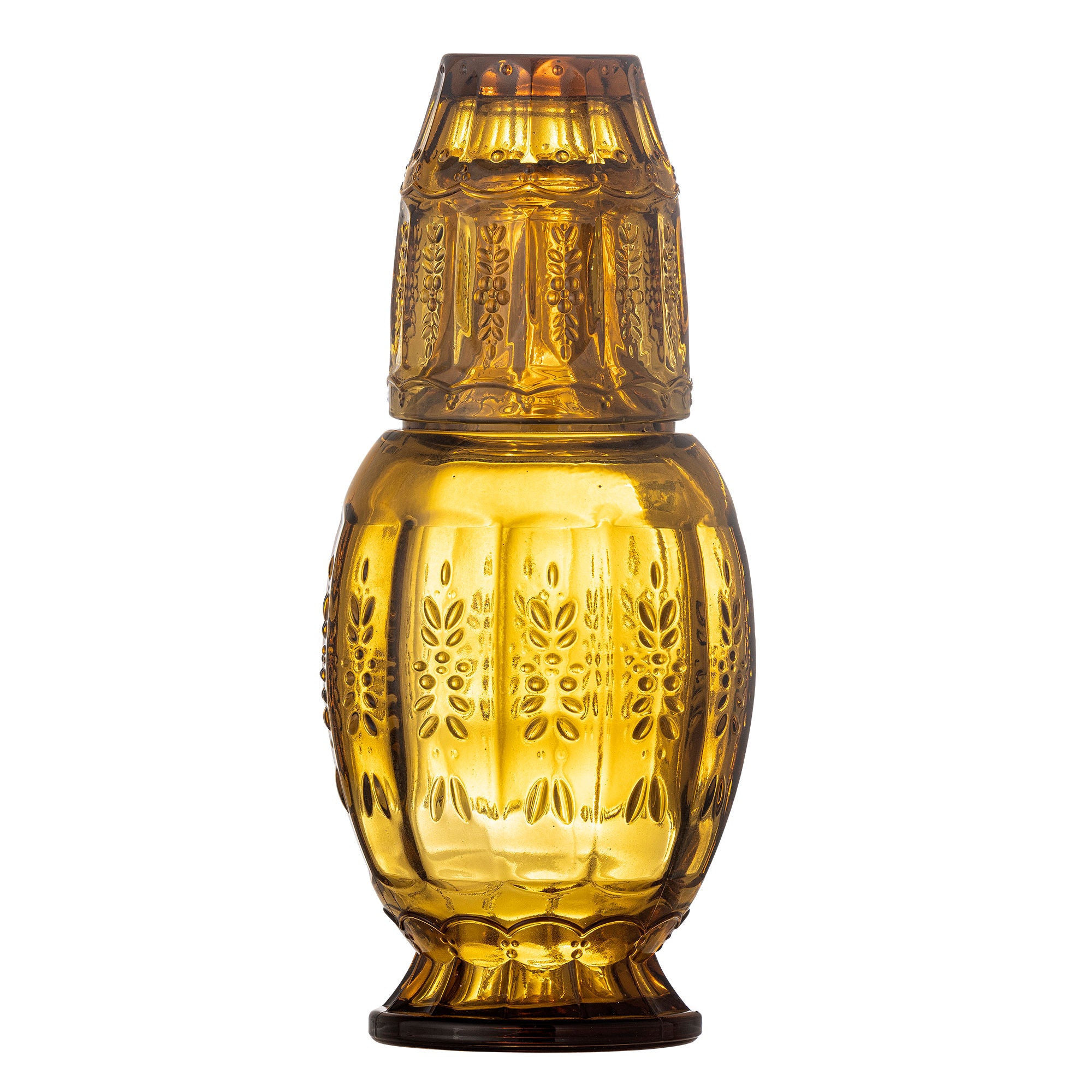 Creative Collection Theon Karaffel & Glas, Brun, Glas