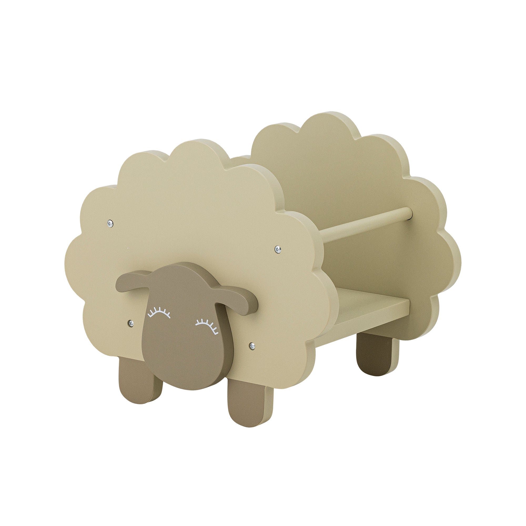 Bloomingville MINI Dolly Bogreol, Grå, FSC®100%, MDF