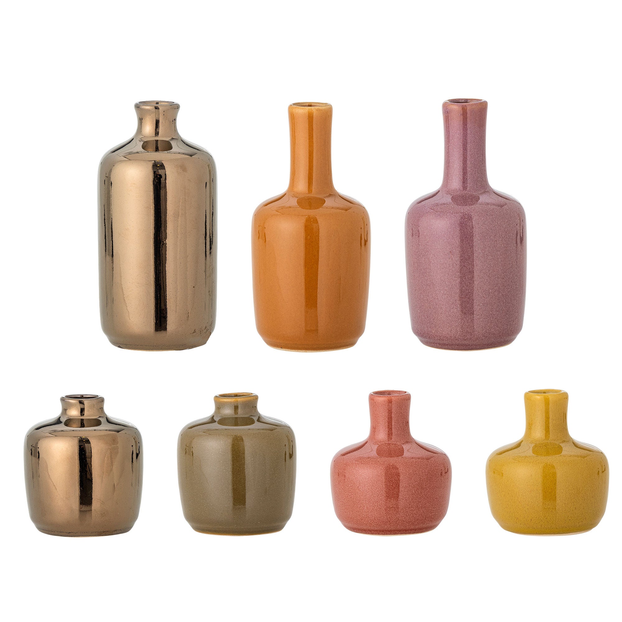 Bloomingville Maien Vase, Brun, Stentøj