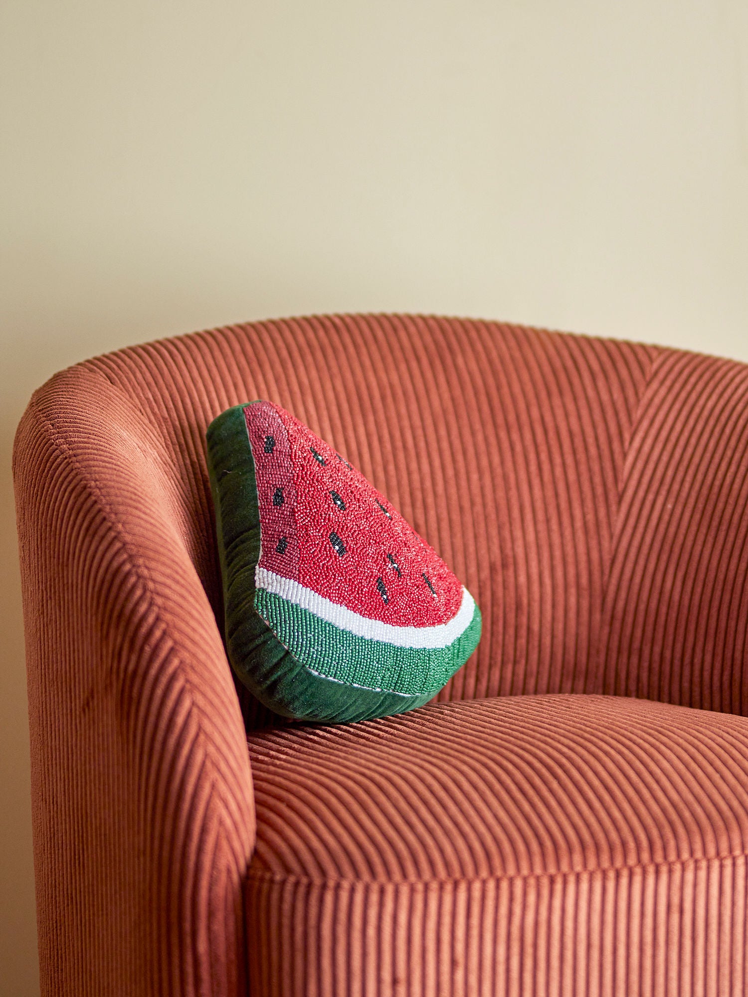 Bloomingville Senga Pude, Rød, Bomuld