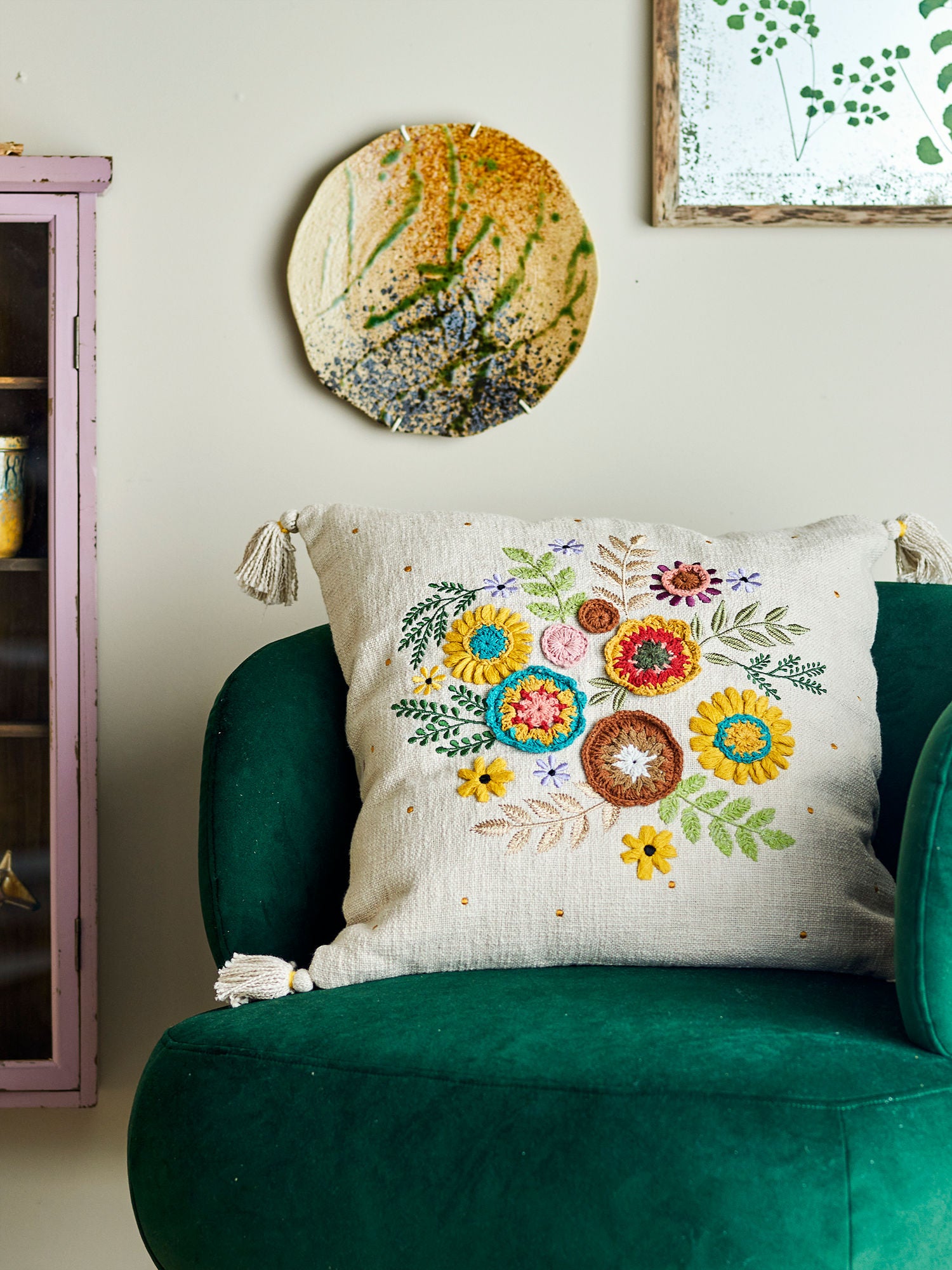 Creative Collection Pico Pude, Natur, Bomuld