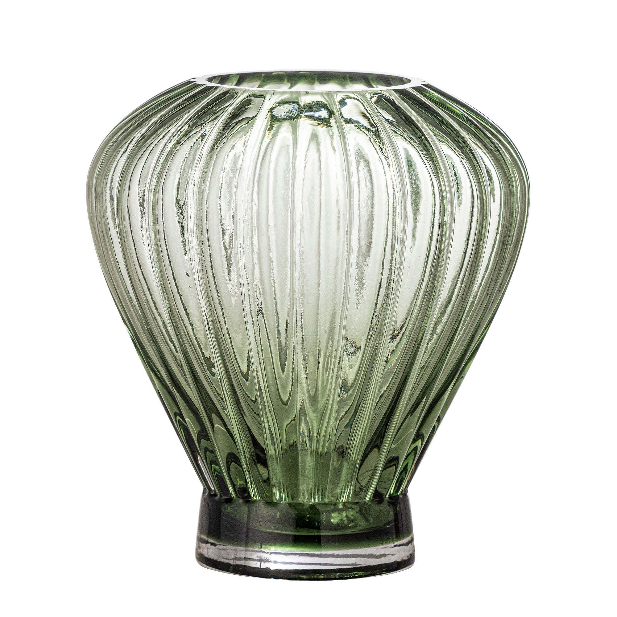 Creative Collection Reeve Vase, Grøn, Glas