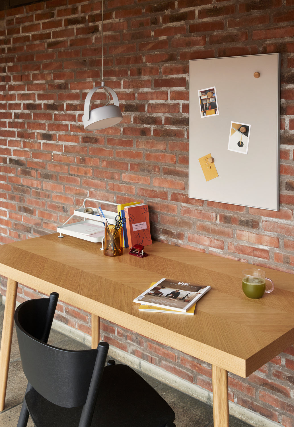 Oblique Spisestol Sort - 55x51xh80cm