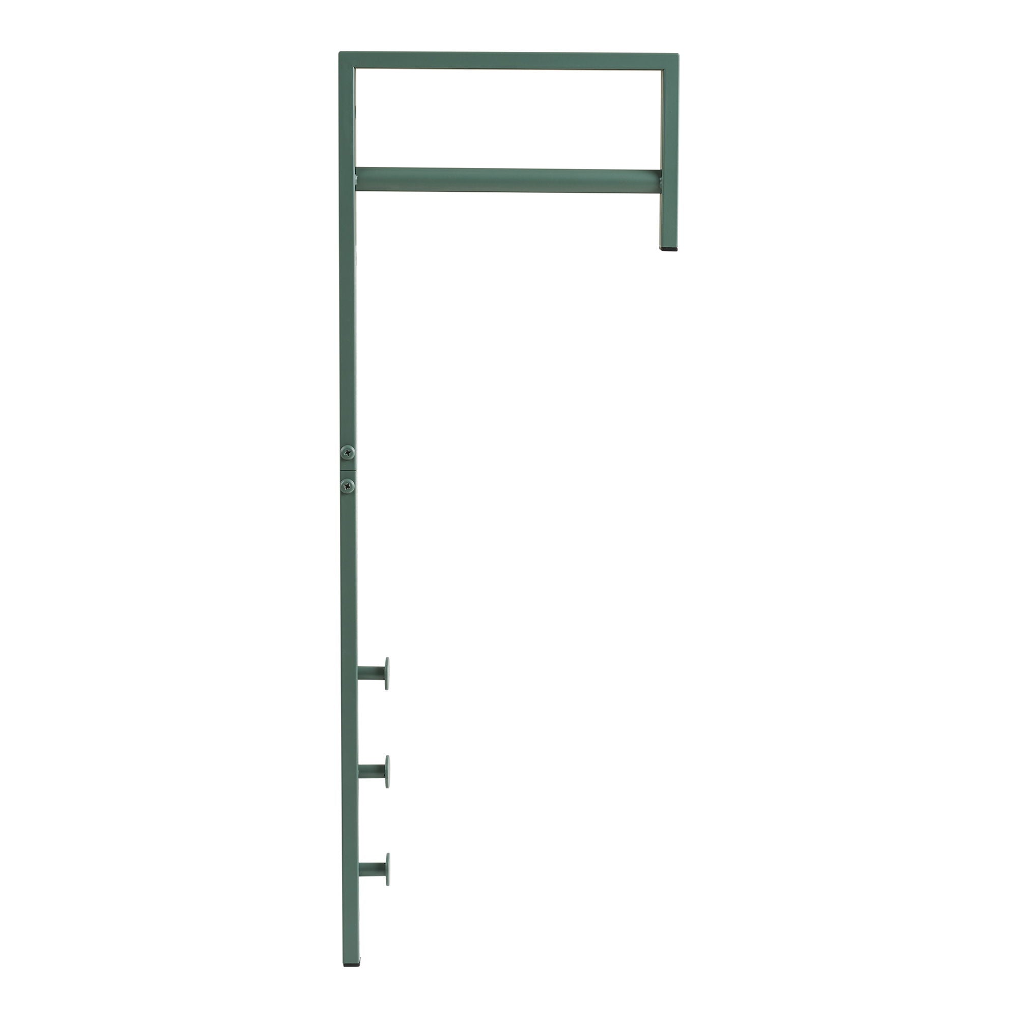 Trento Tøjstativ - Tøjstativ, metal, grøn 3x30x82 cm