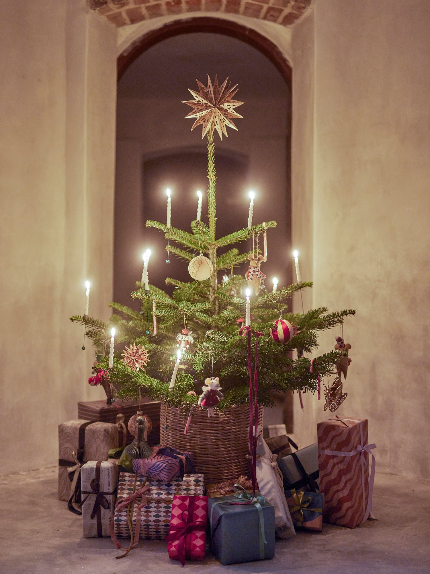 Bloomingville Peo Ornament, Brun, Uld
