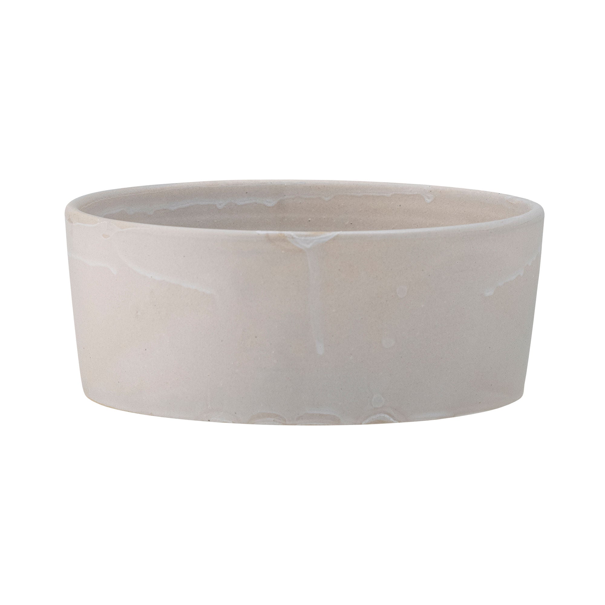 Bloomingville Buddy Skål, Hvid, Stentøj