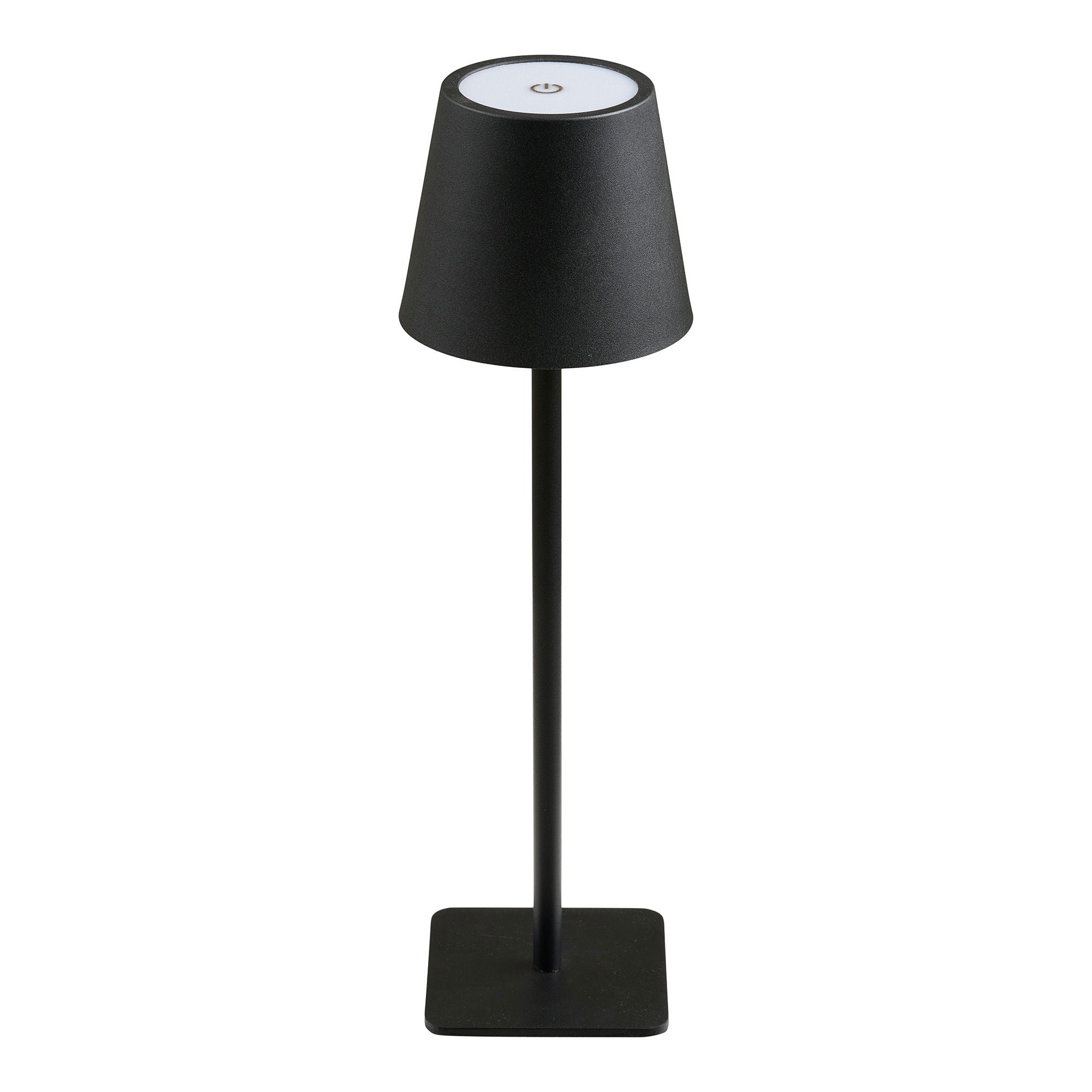 Bradford Bordlampe - Bordlampe, metal, genopladelig, sort