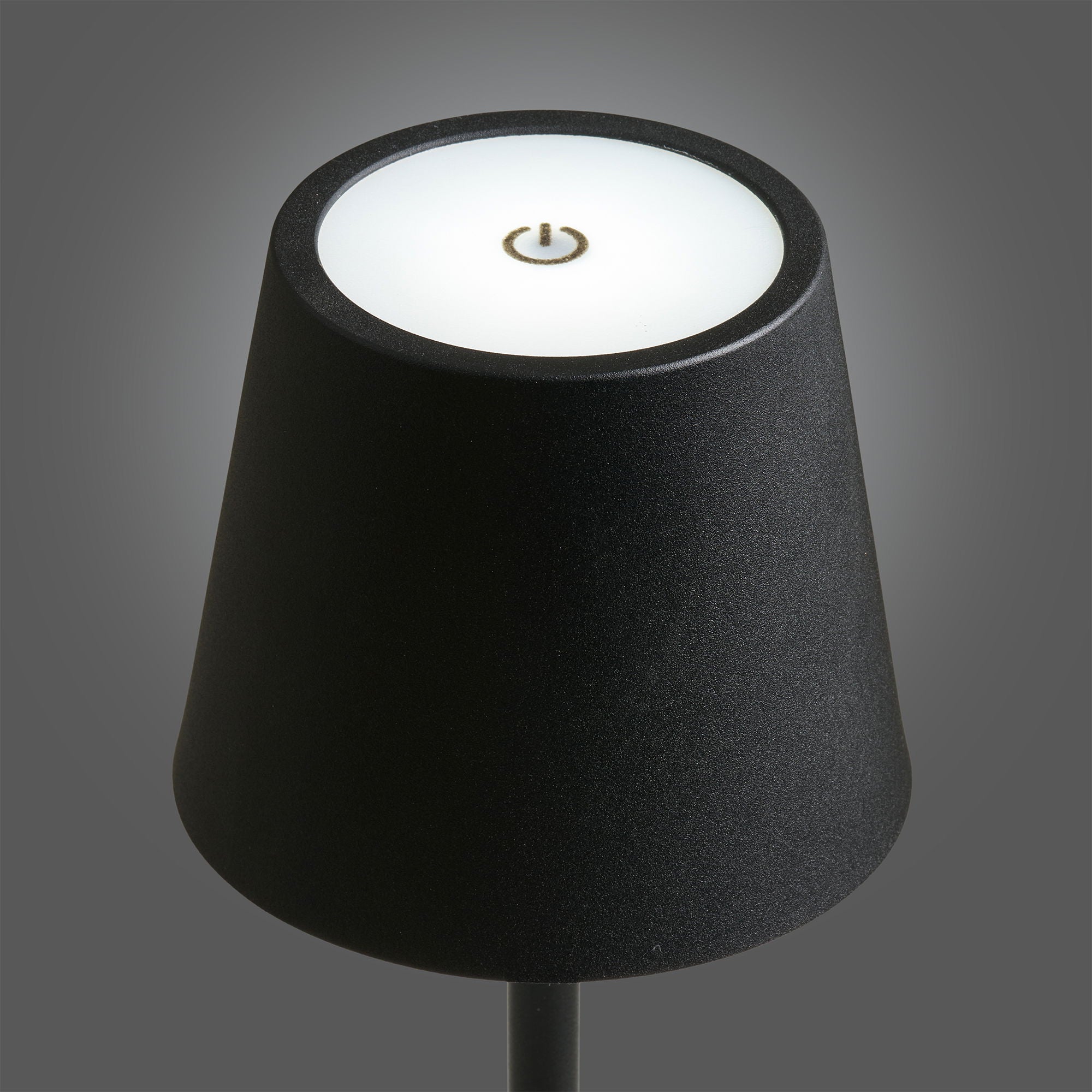 Bradford Bordlampe - Bordlampe, metal, genopladelig, sort