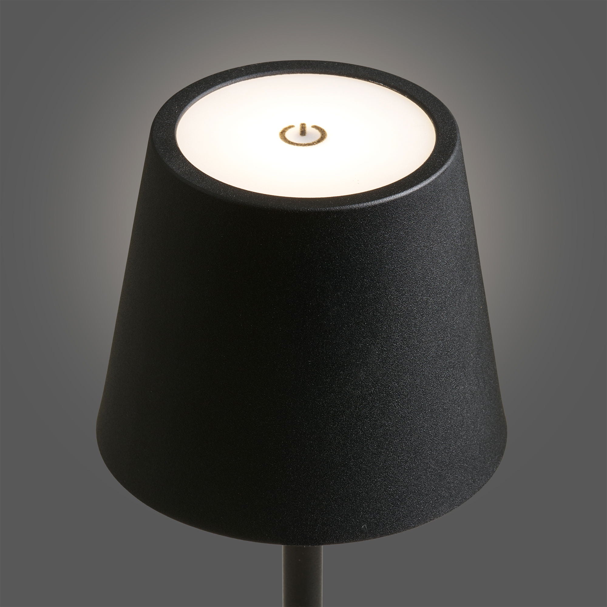 Bradford Bordlampe - Bordlampe, metal, genopladelig, sort