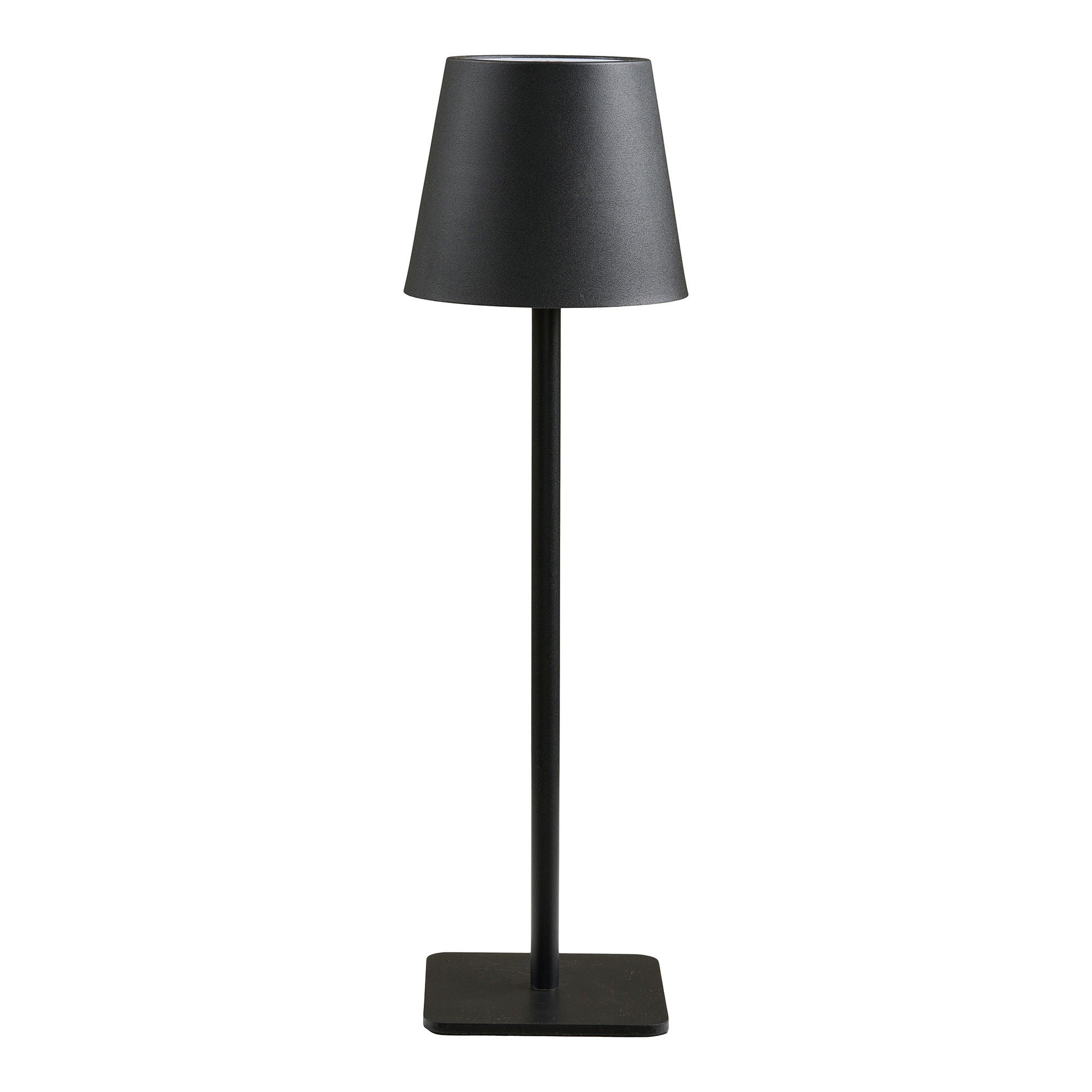 Bradford Bordlampe - Bordlampe, metal, genopladelig, sort
