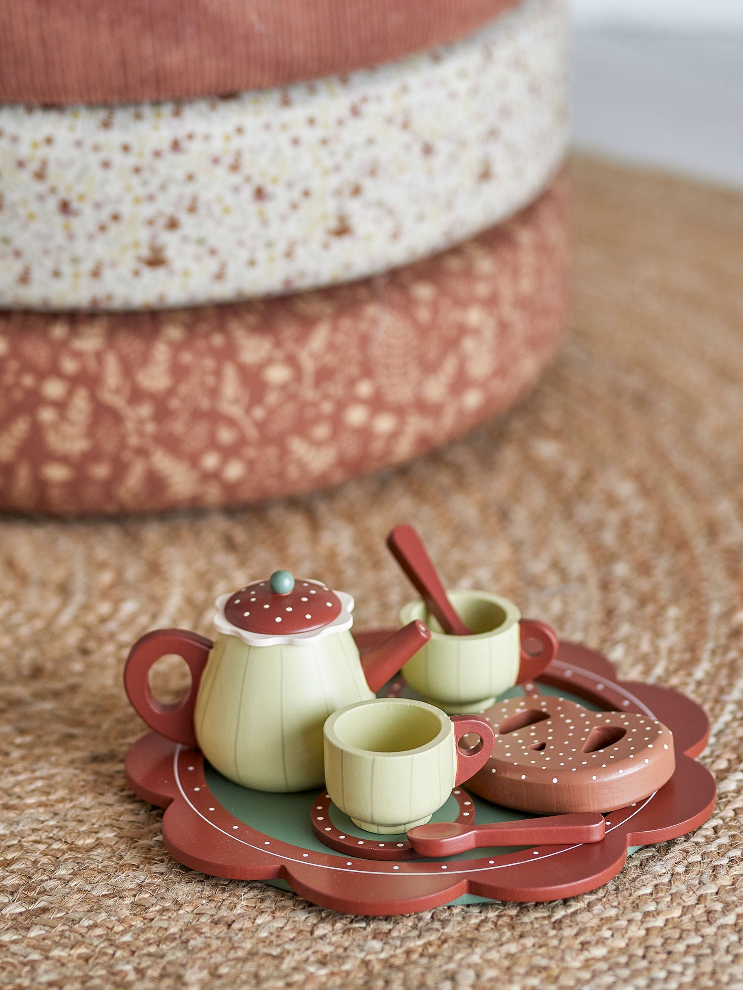 Bloomingville MINI Bette Legetøj, Køkkensæt, Brun, FSC®100%, MDF