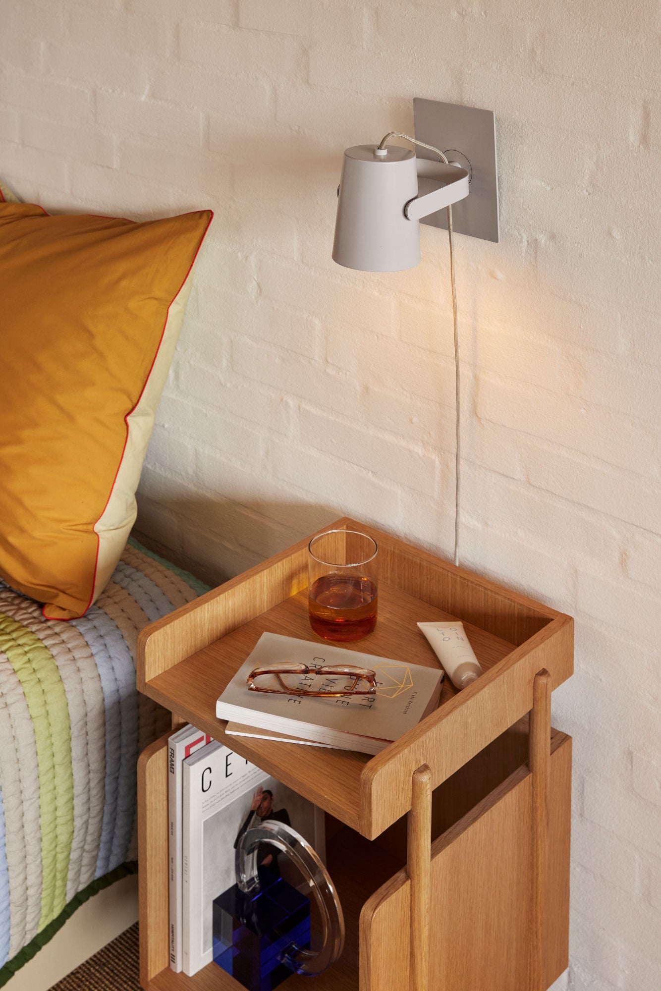 Hübsch Ardent Væglampe Lysegrå